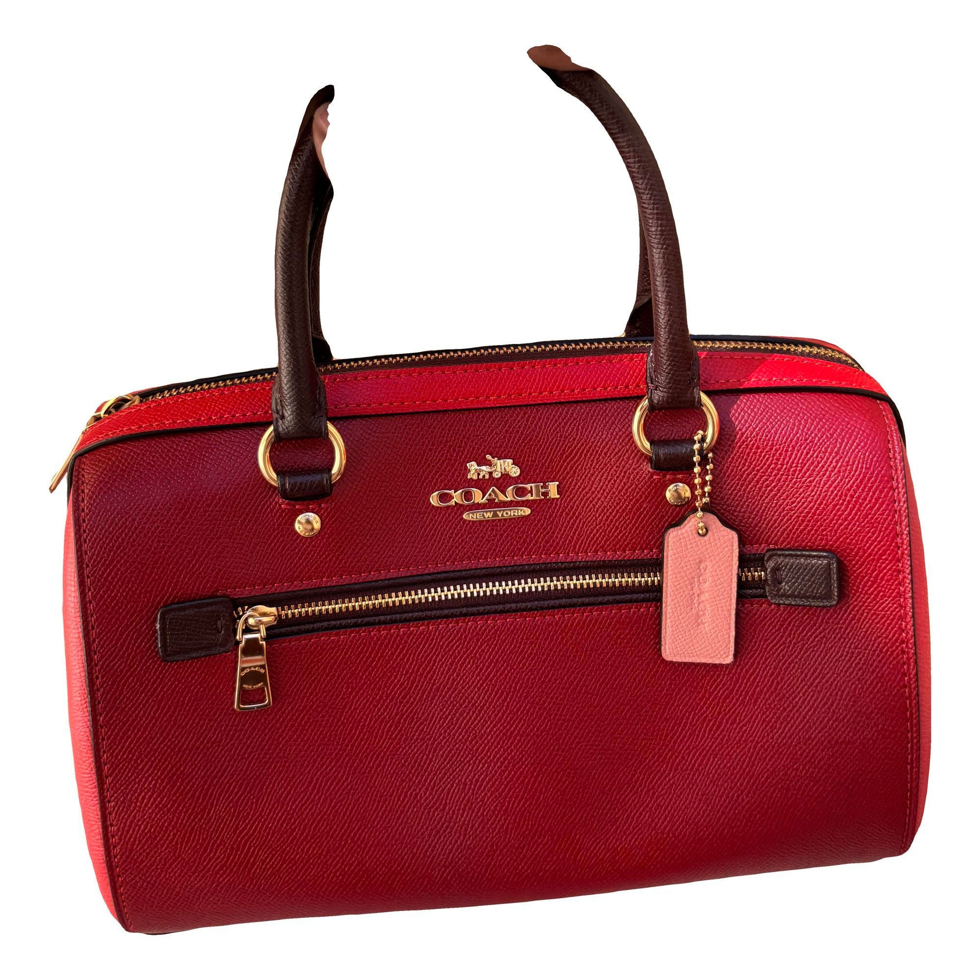 Leather handbag