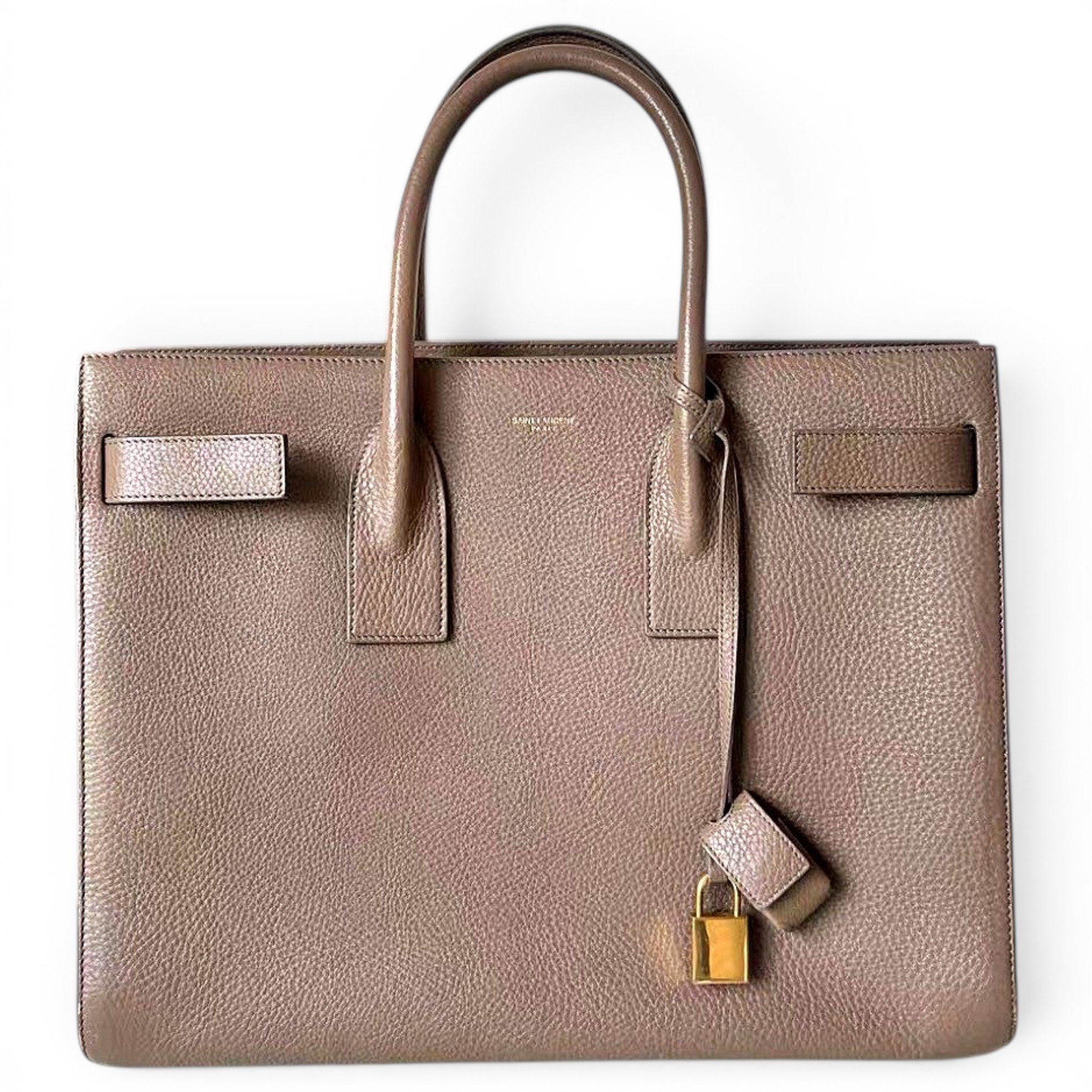 Sac de Jour leather tote