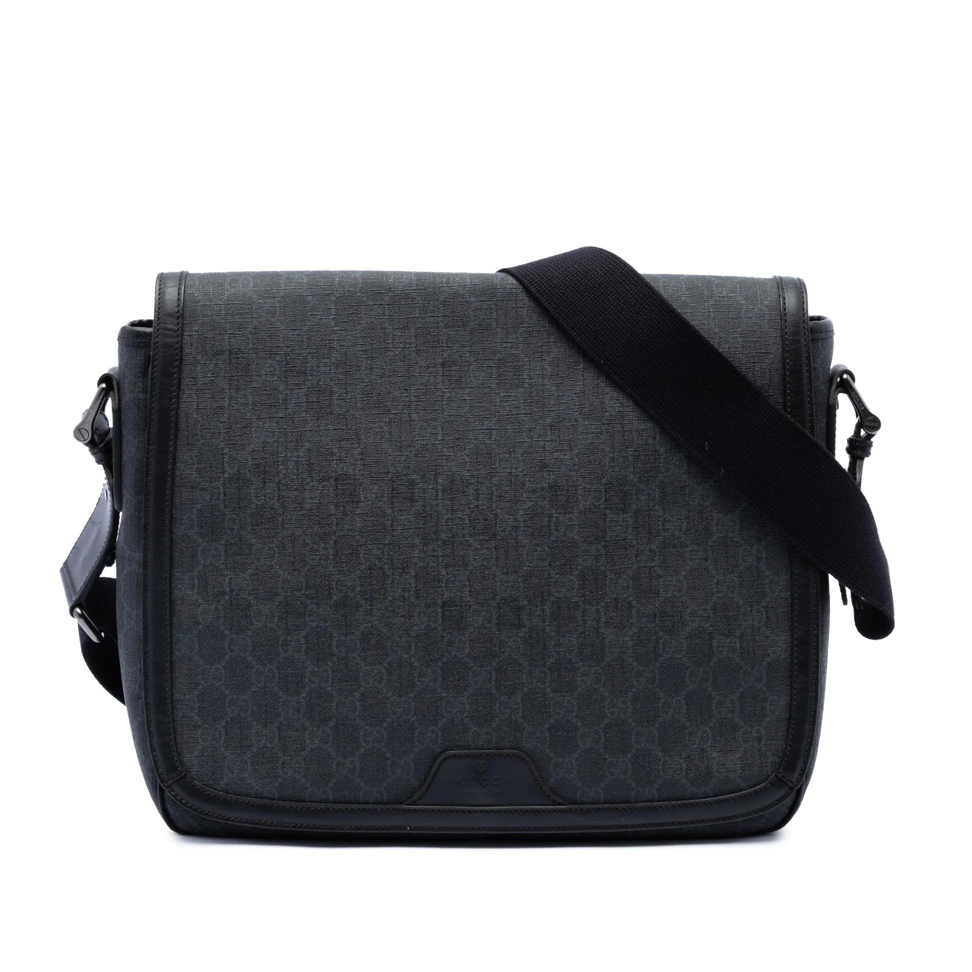 Gucci B leather crossbody bag