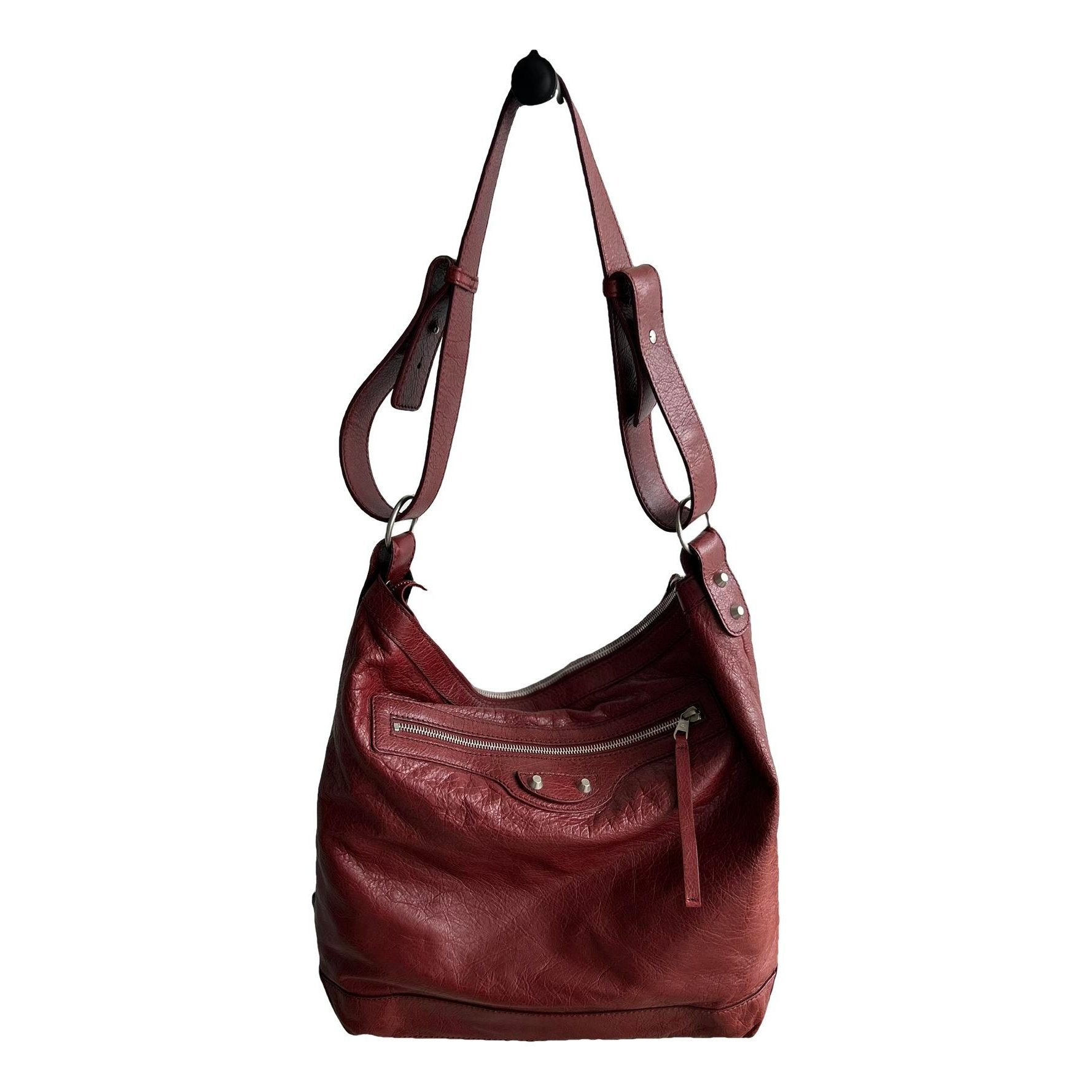 Leather handbag