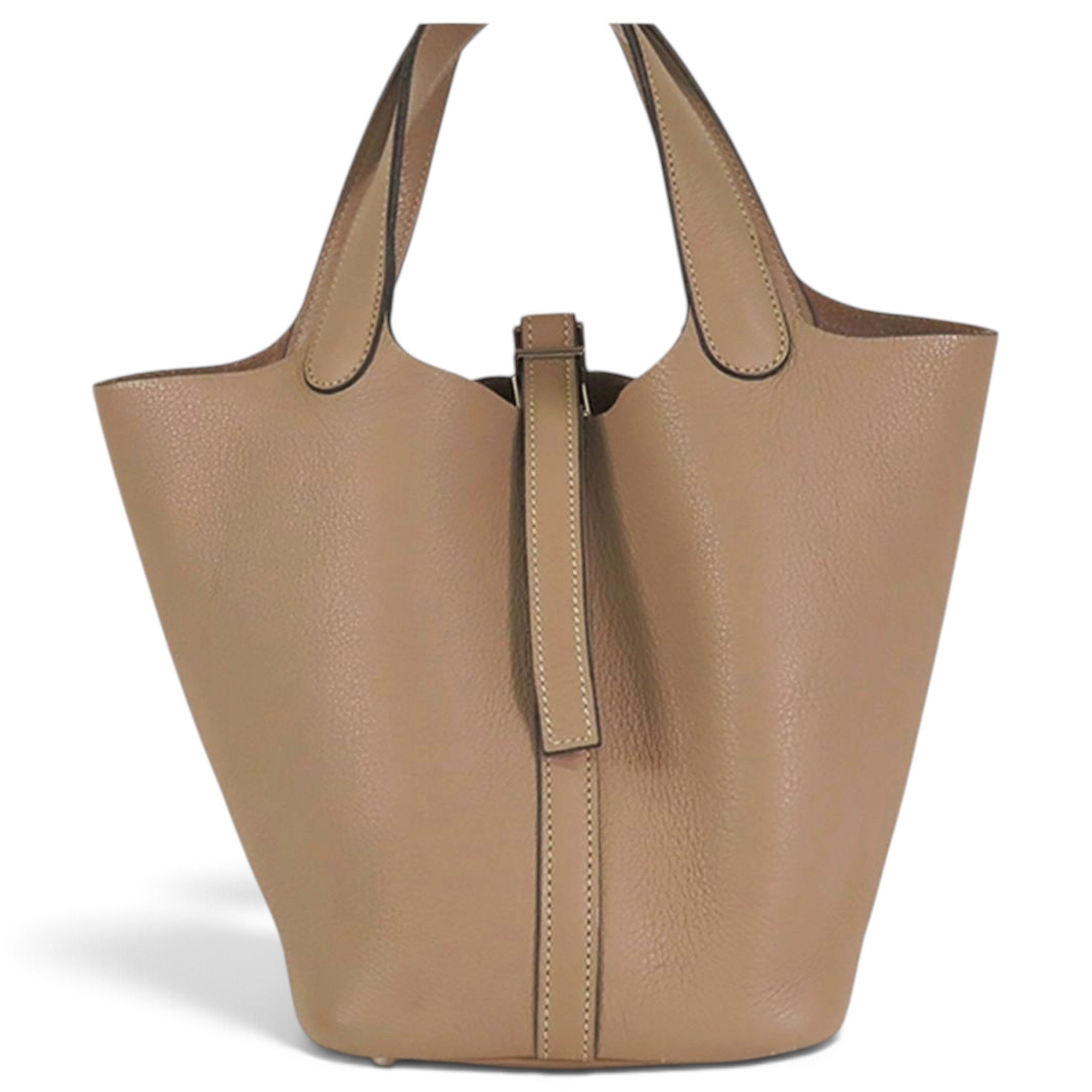 Picotin leather handbag