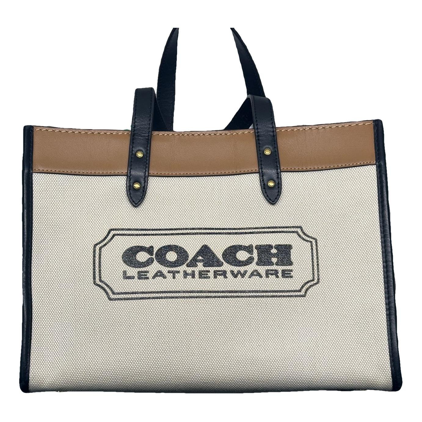 Leather tote