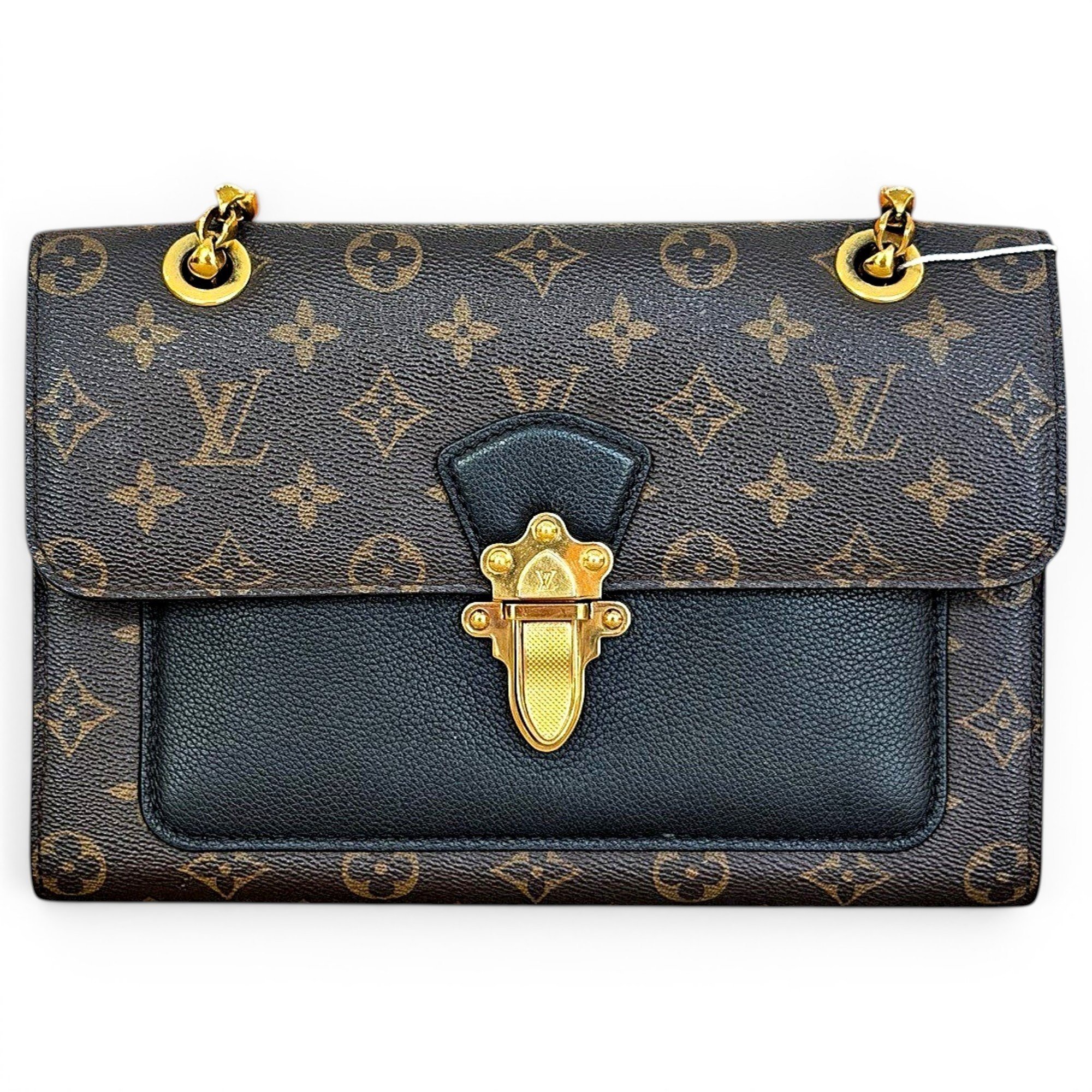 Victoire leather handbag