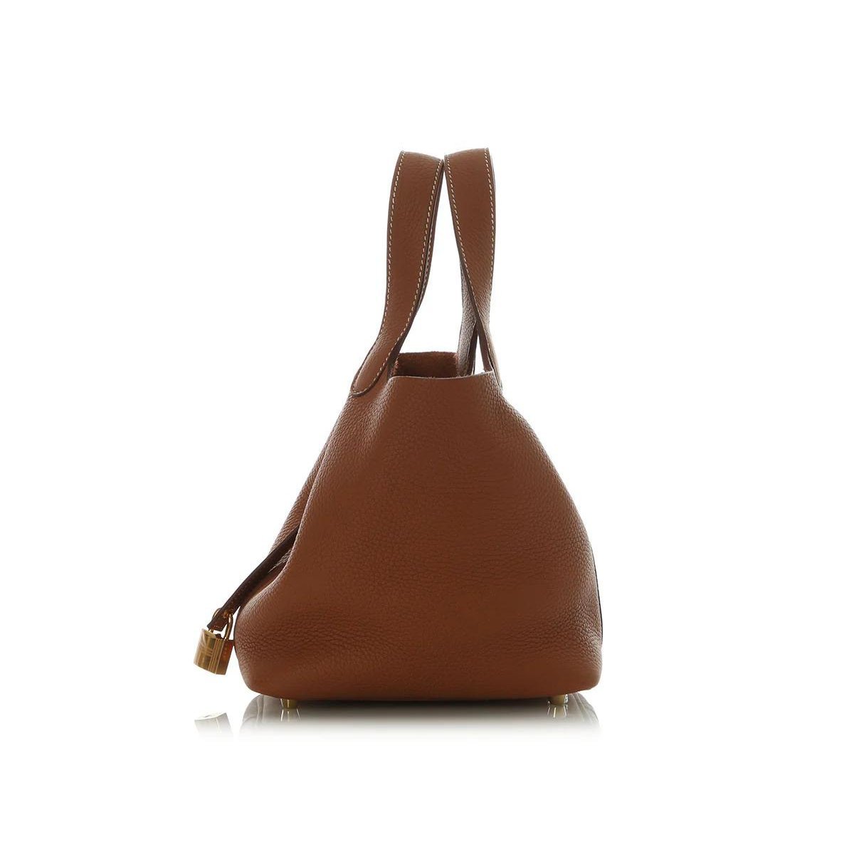 Leather tote