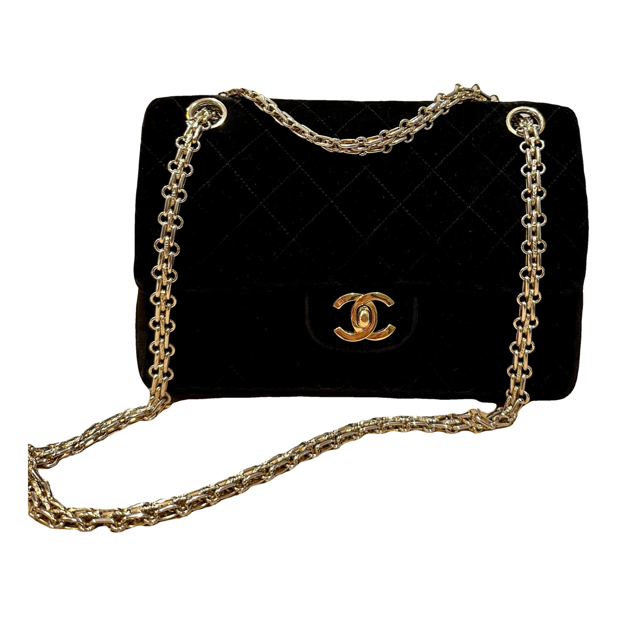 Timeless/Classique velvet handbag