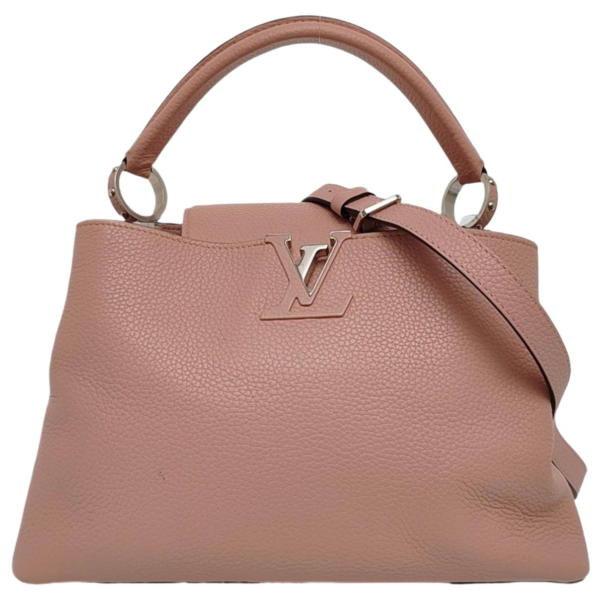 Capucines leather handbag