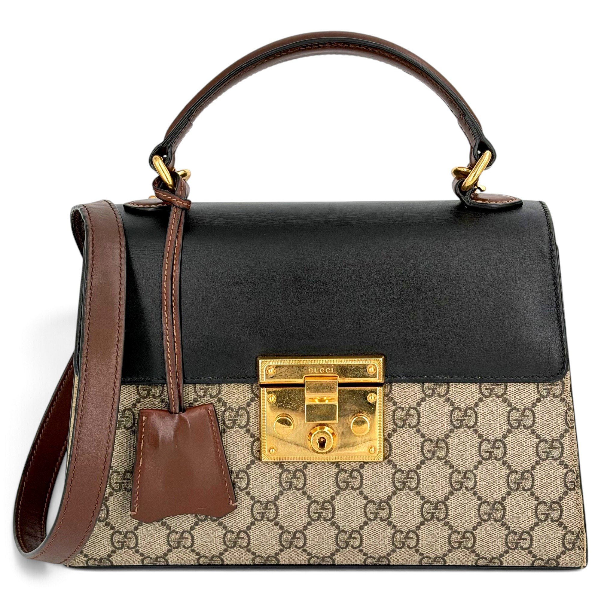 Padlock cloth handbag