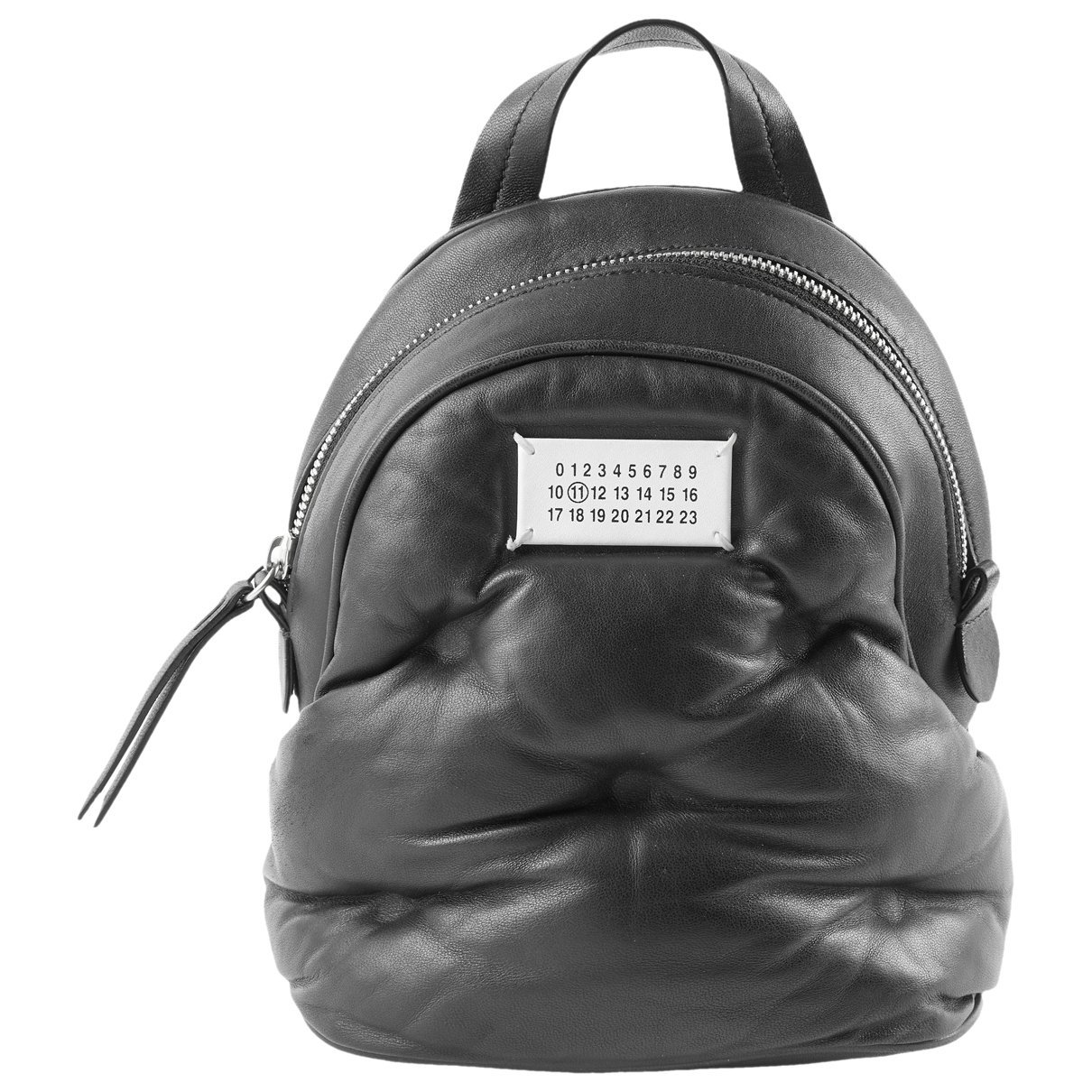 Leather backpack