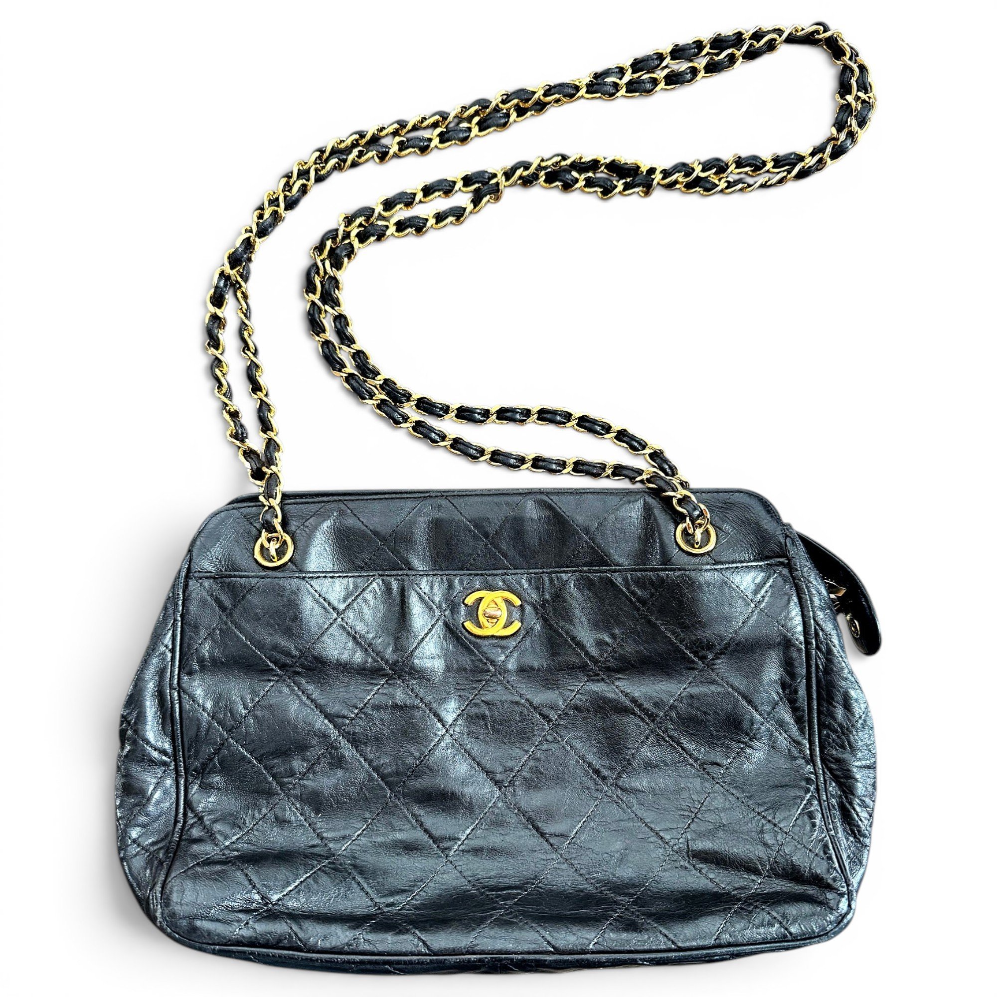 Leather handbag