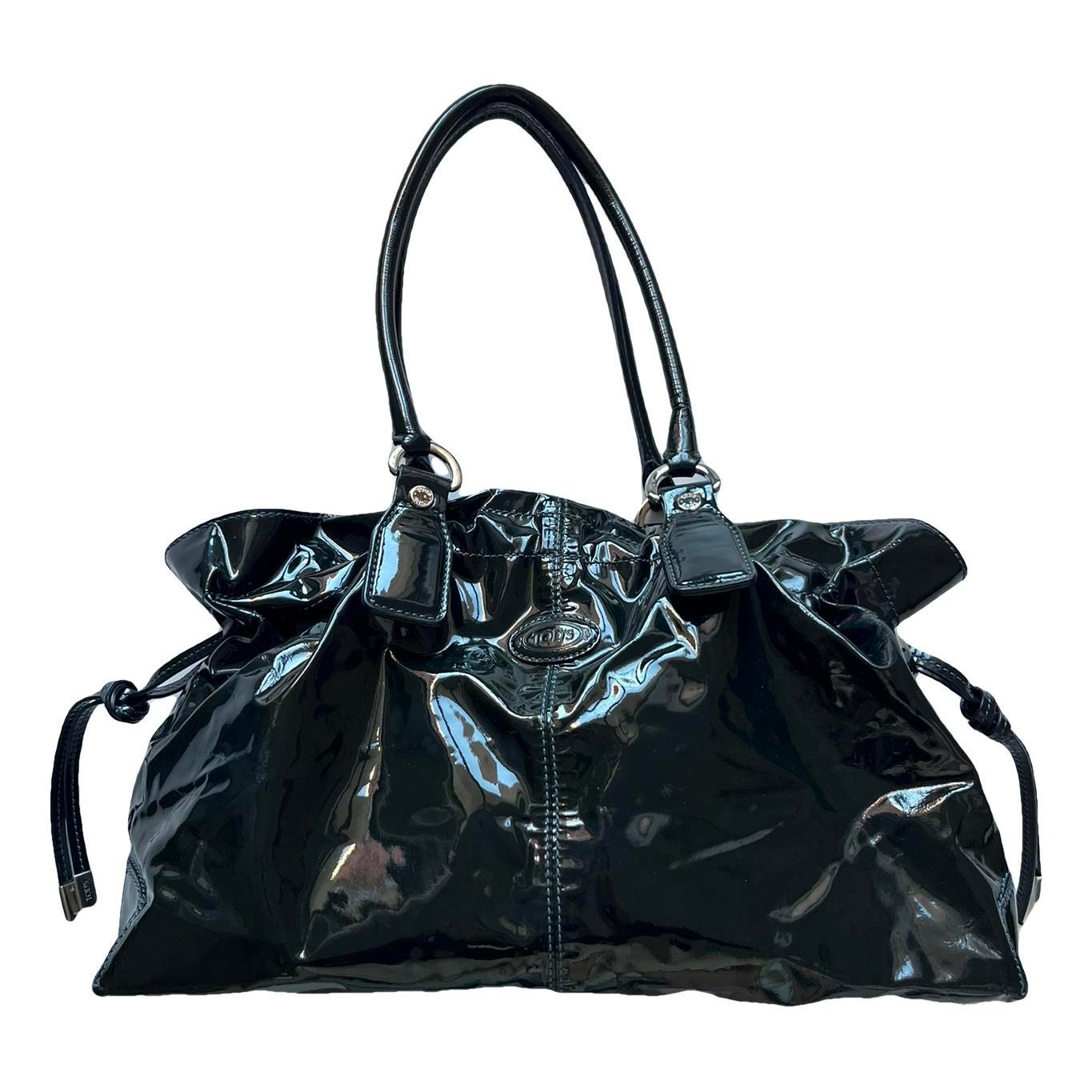 Tod's D Bag patent leather handbag
