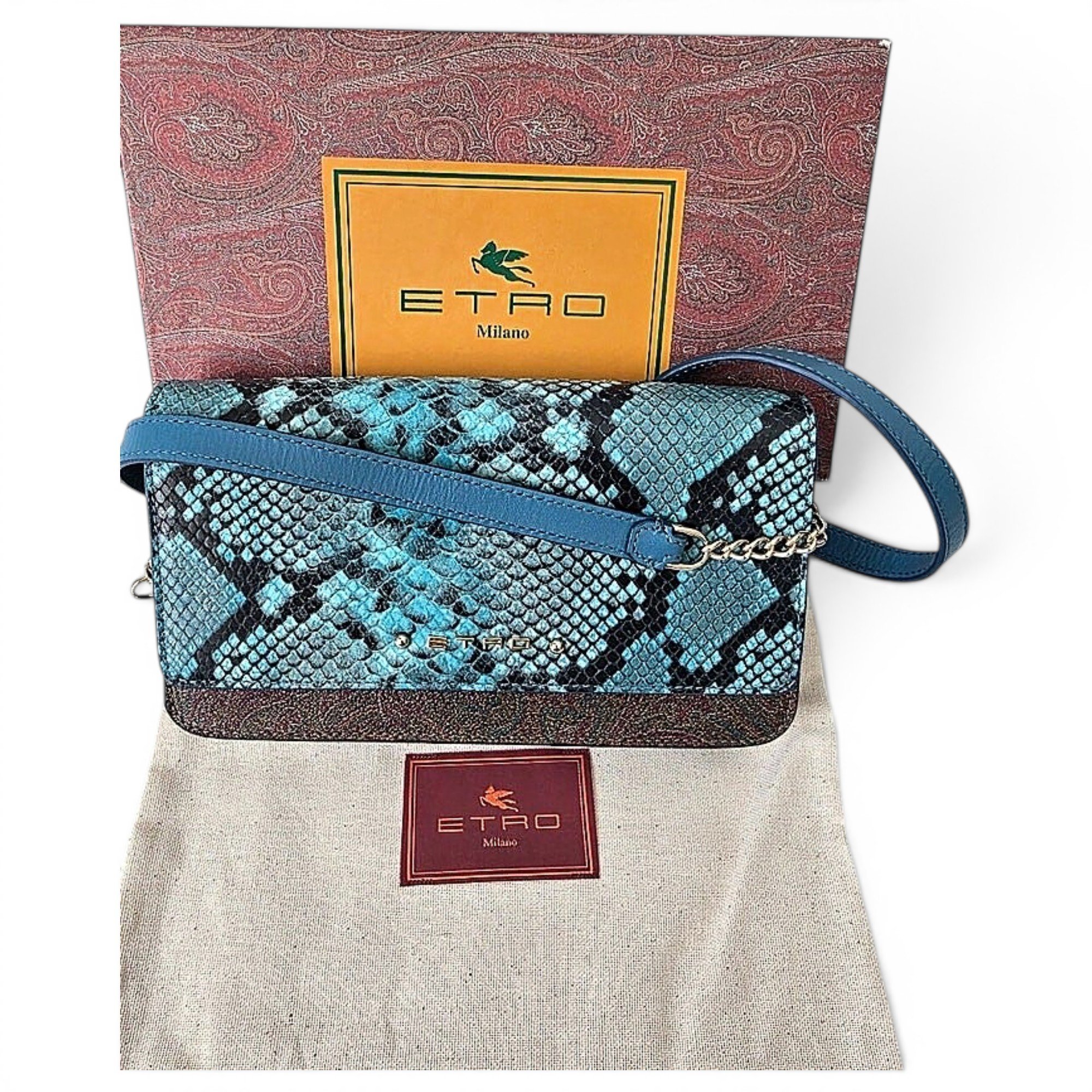 Etro Leather crossbody bag