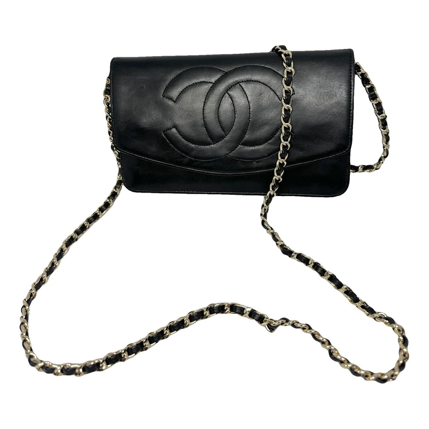 Chanel Wallet On Chain leather crossbody bag