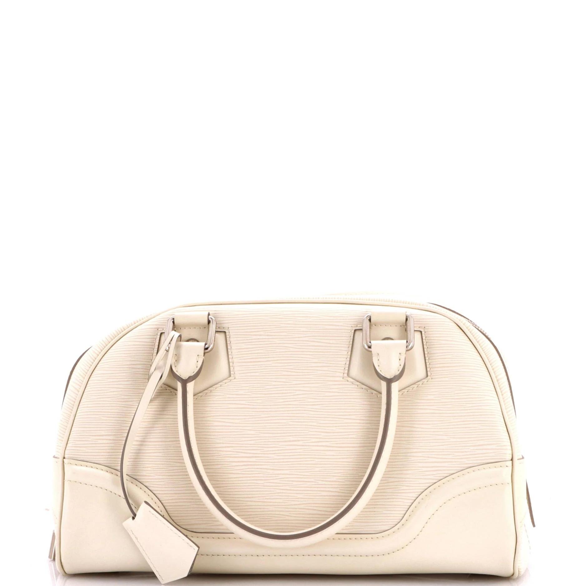 Montaigne leather bowling bag