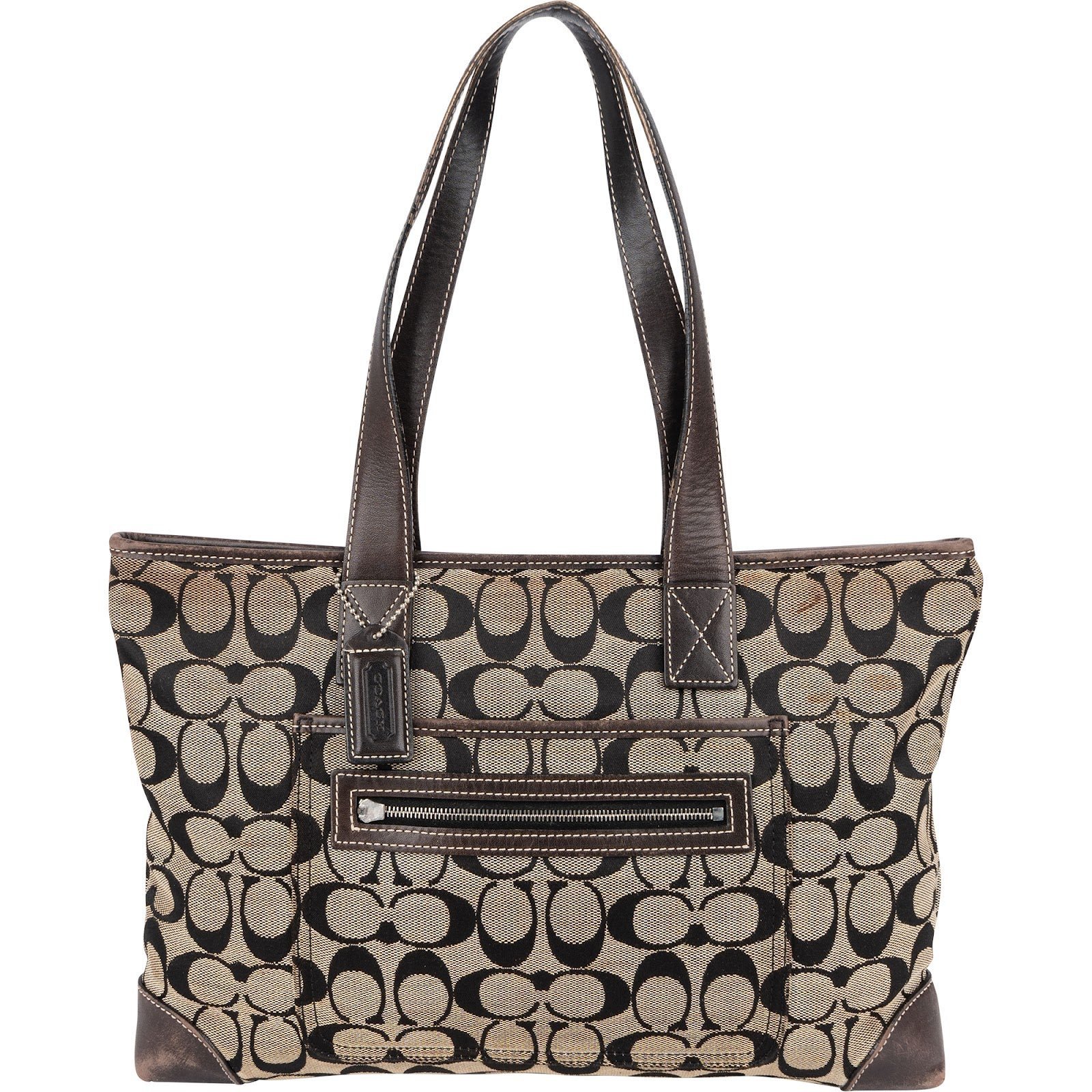 Leather handbag