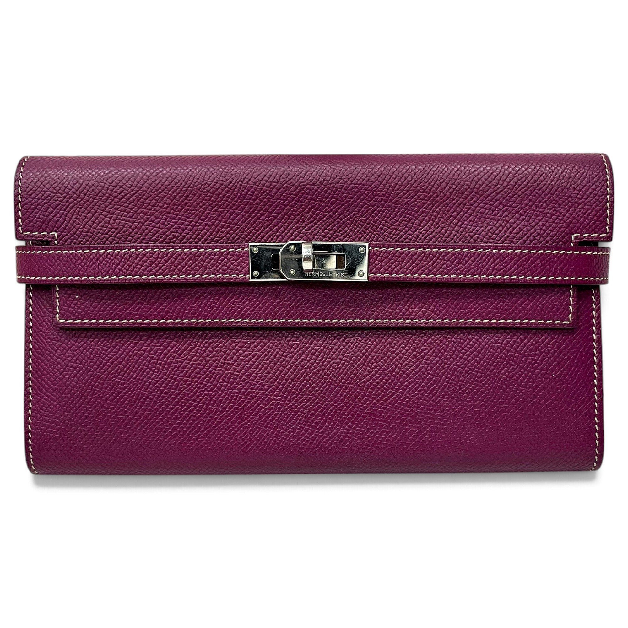 Kelly to go leather clutch bag