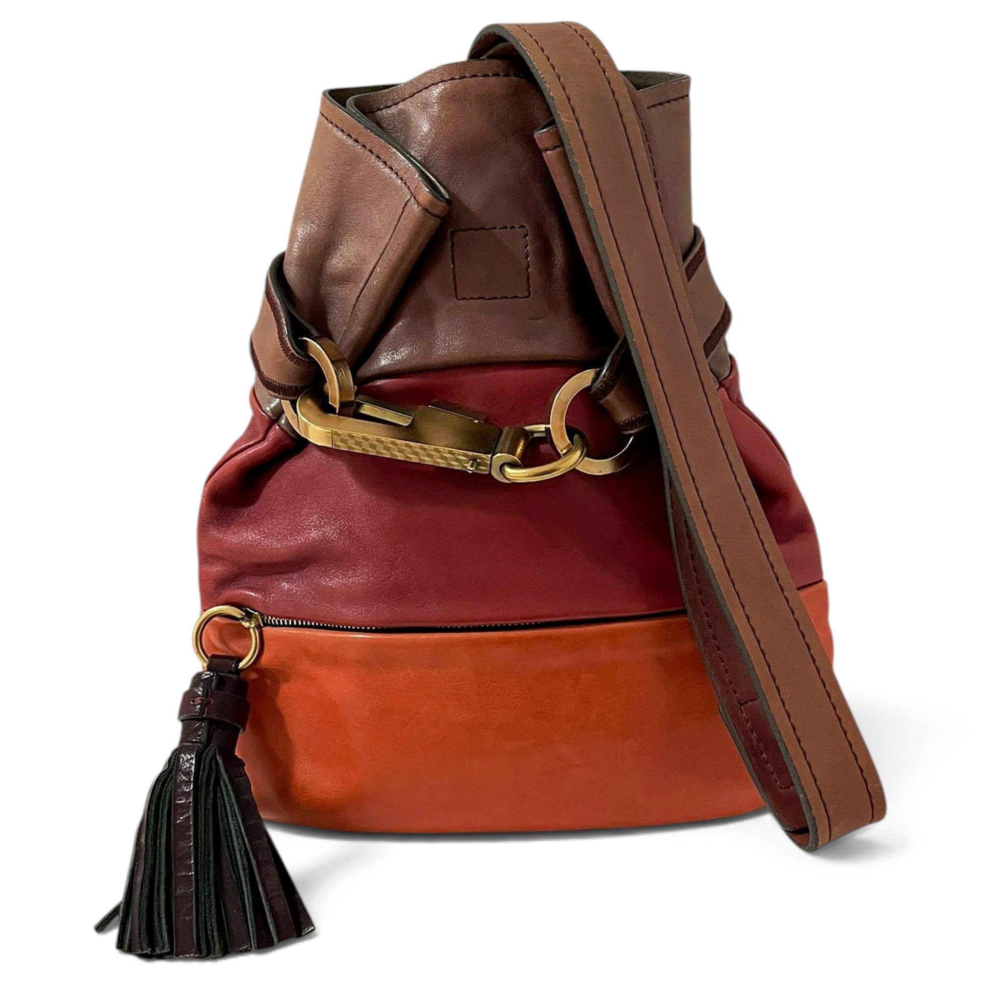 Leather handbag