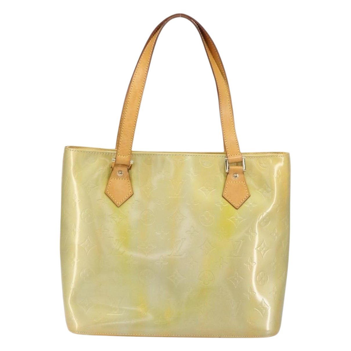 Houston patent leather handbag
