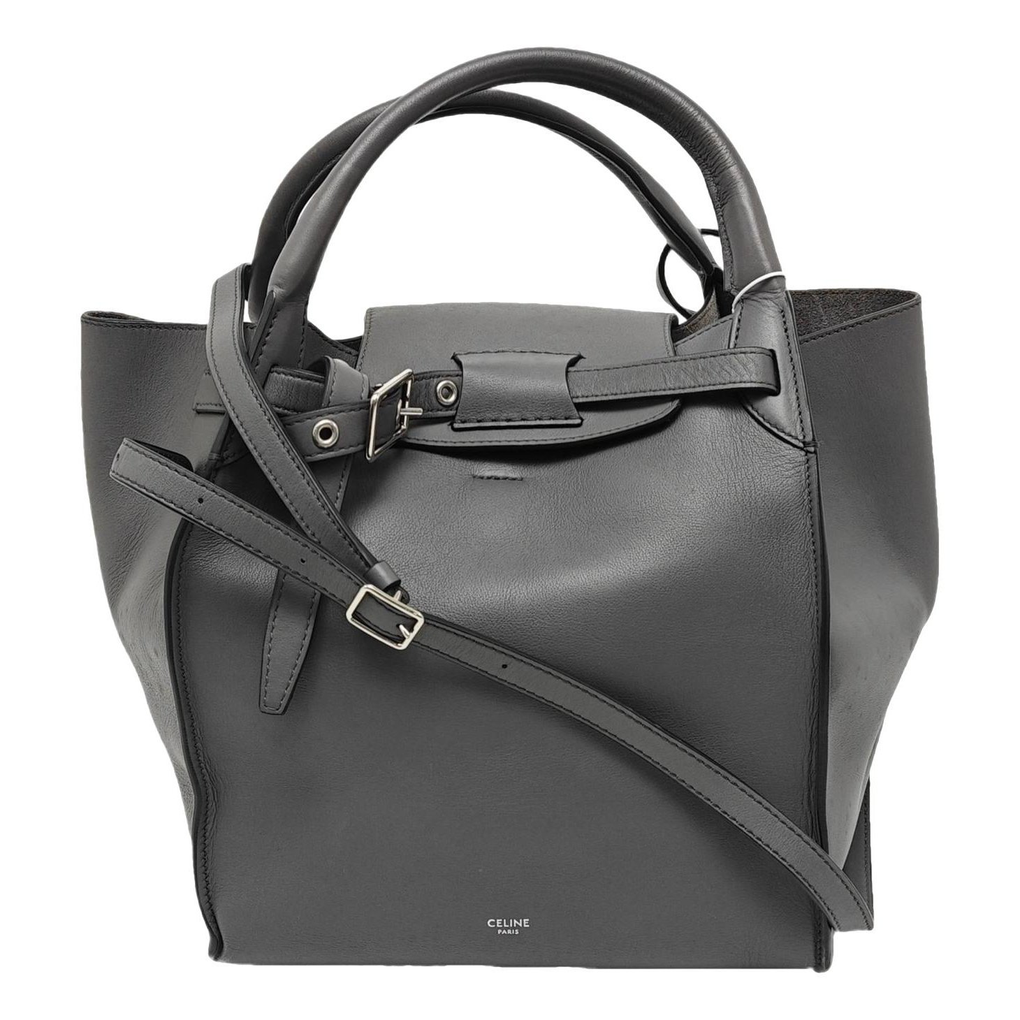 Big Bag leather handbag
