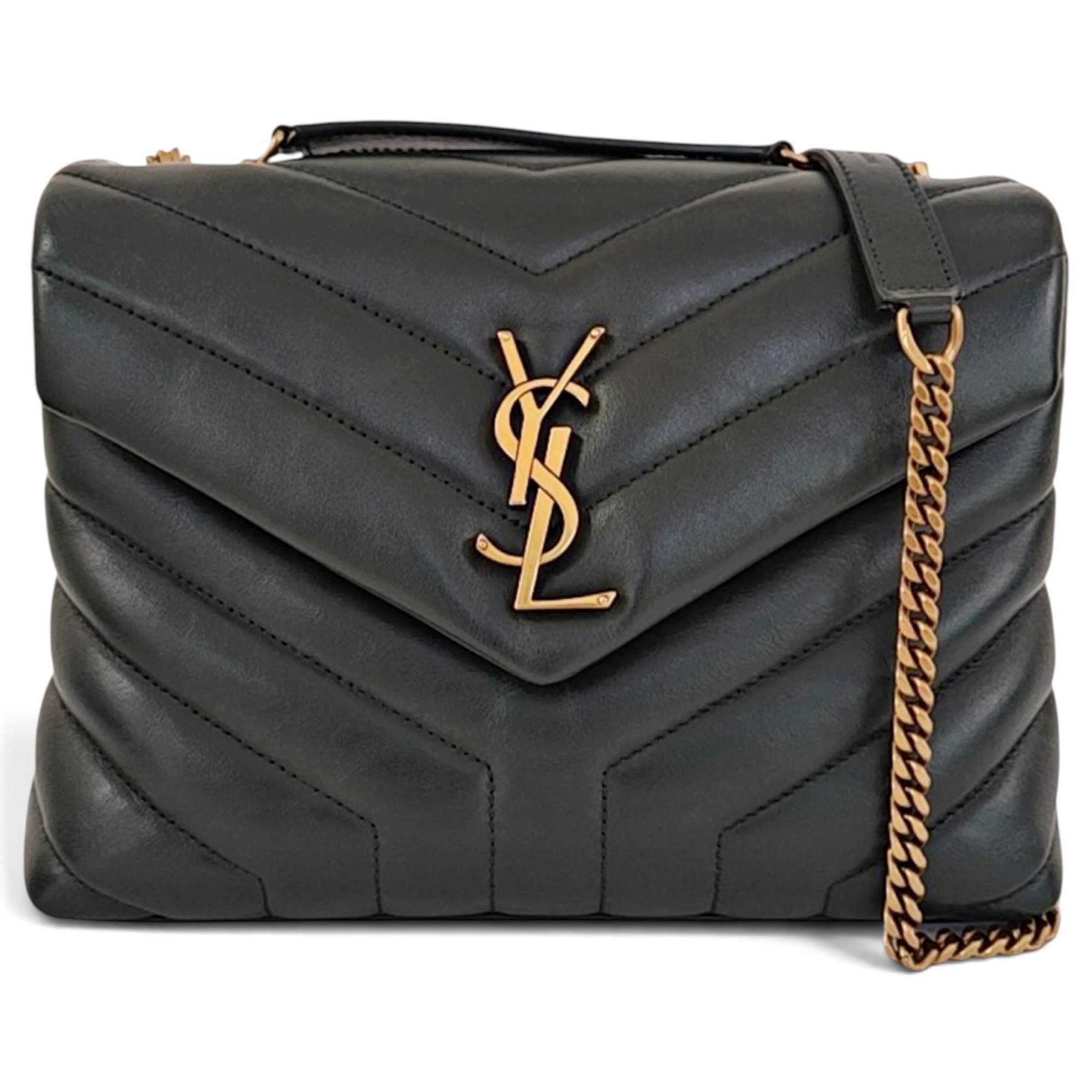 Loulou leather handbag