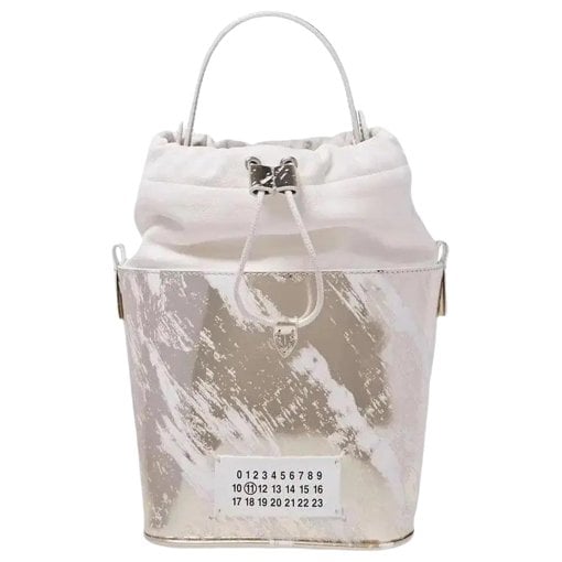 Maison Martin Margiela 5AC Bucket leather handbag