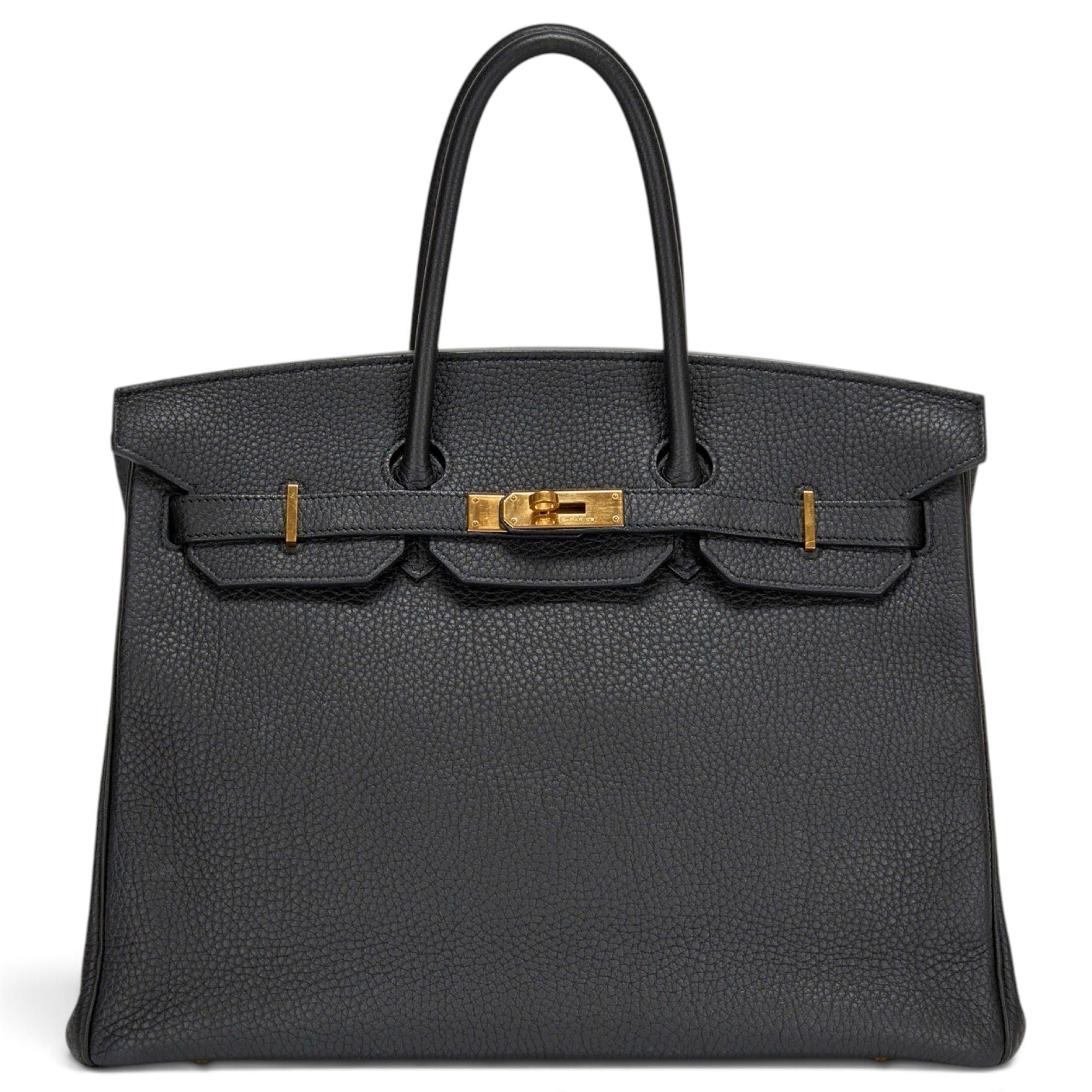 Birkin 35 leather handbag