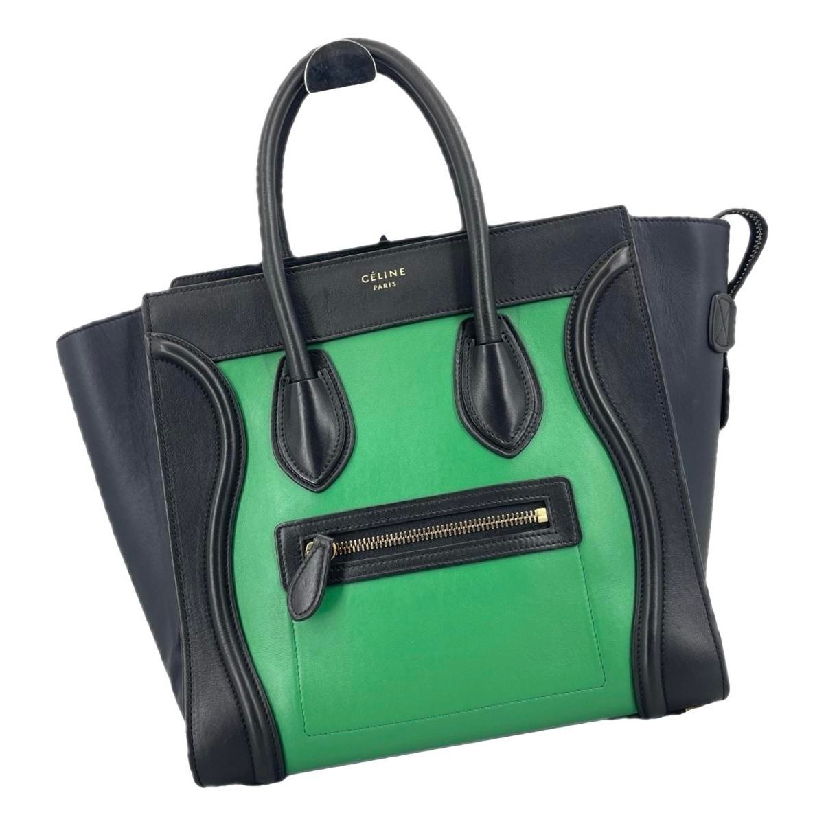 Luggage leather handbag