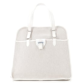 Hermes Jumping Tote Toile with Swift