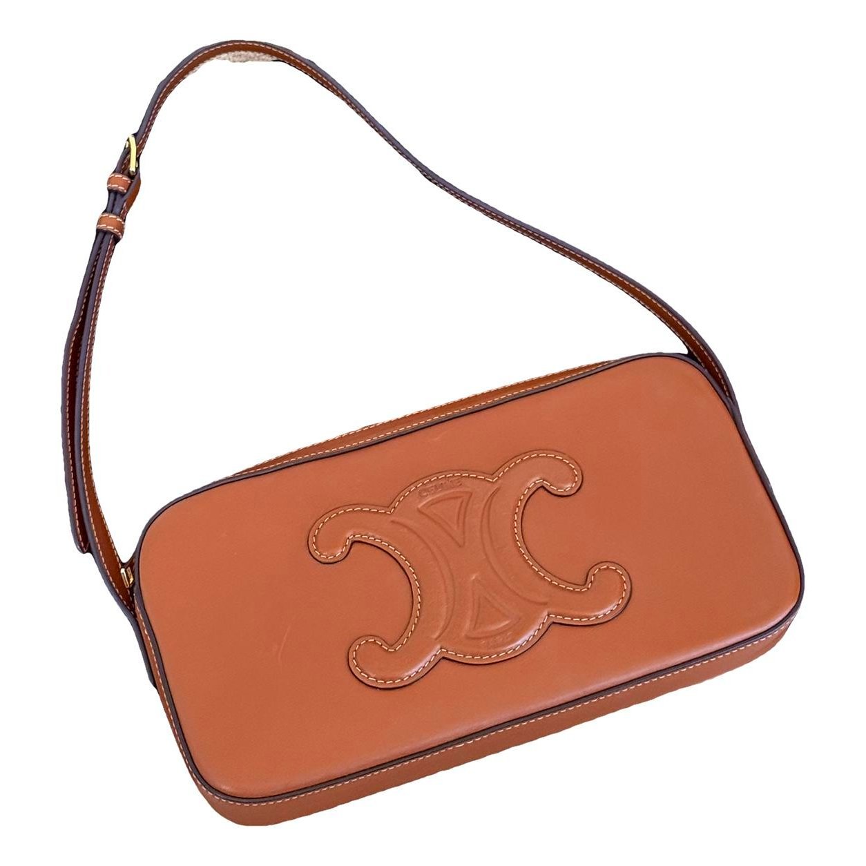 Celine Triomphe leather handbag