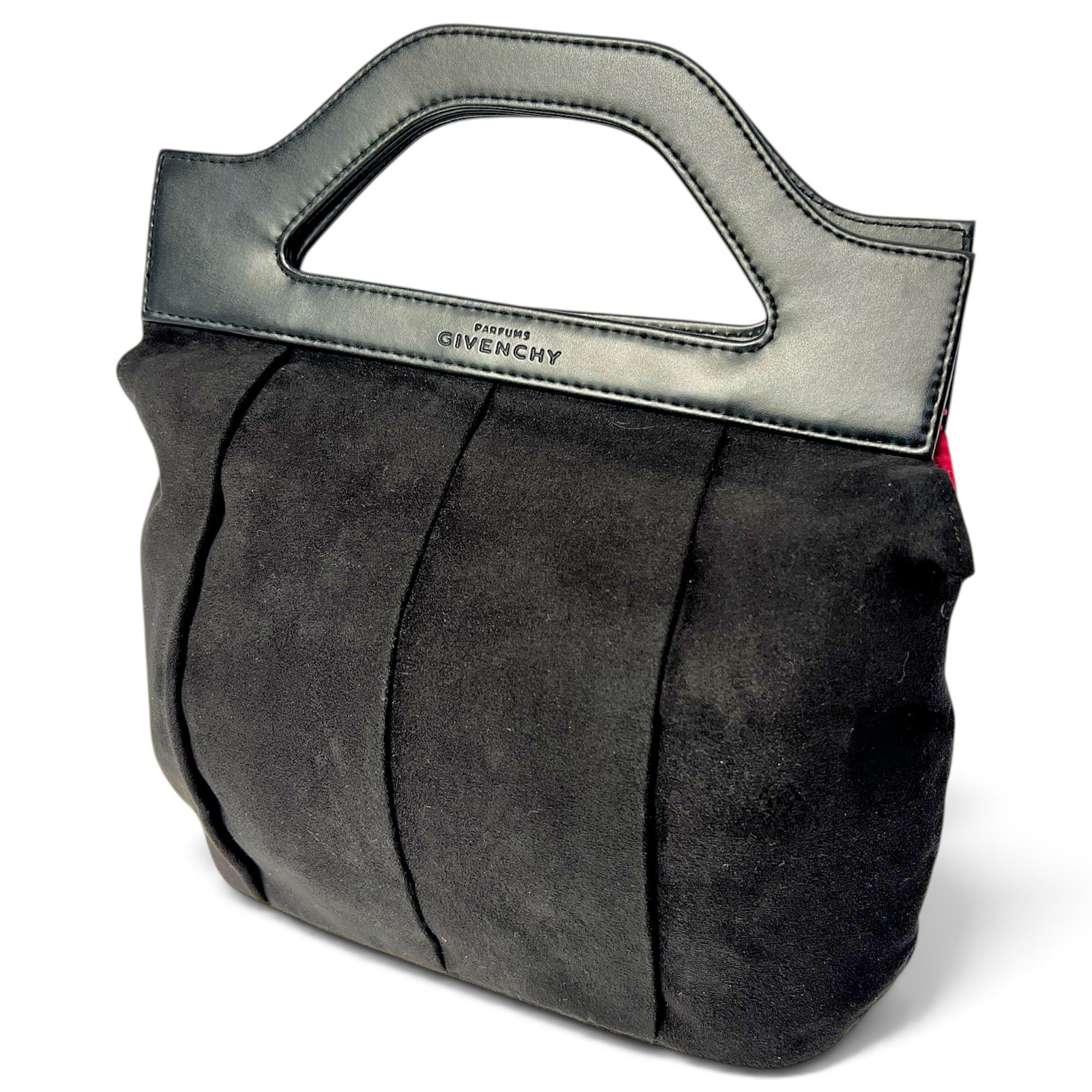 Velvet handbag