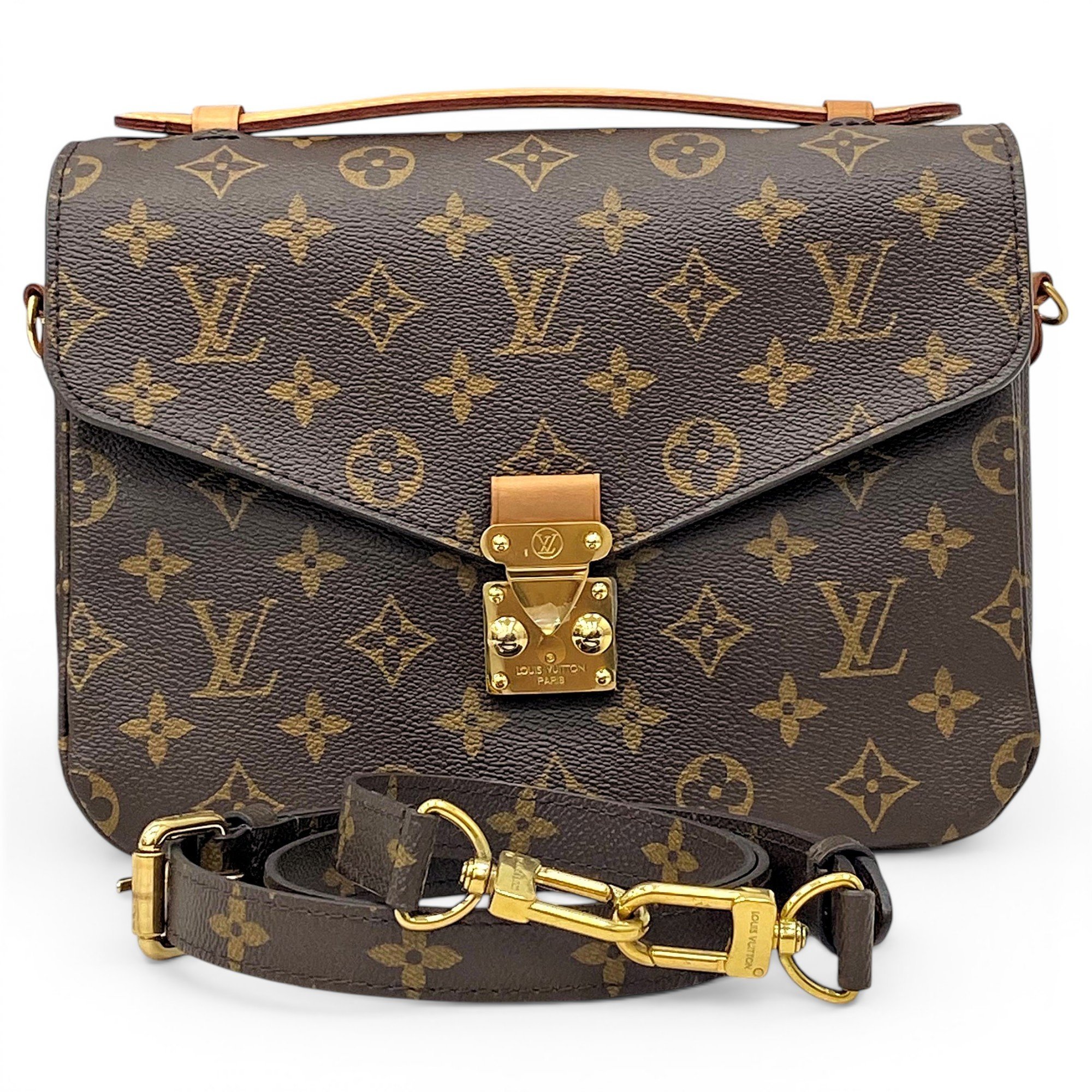 Metis leather handbag