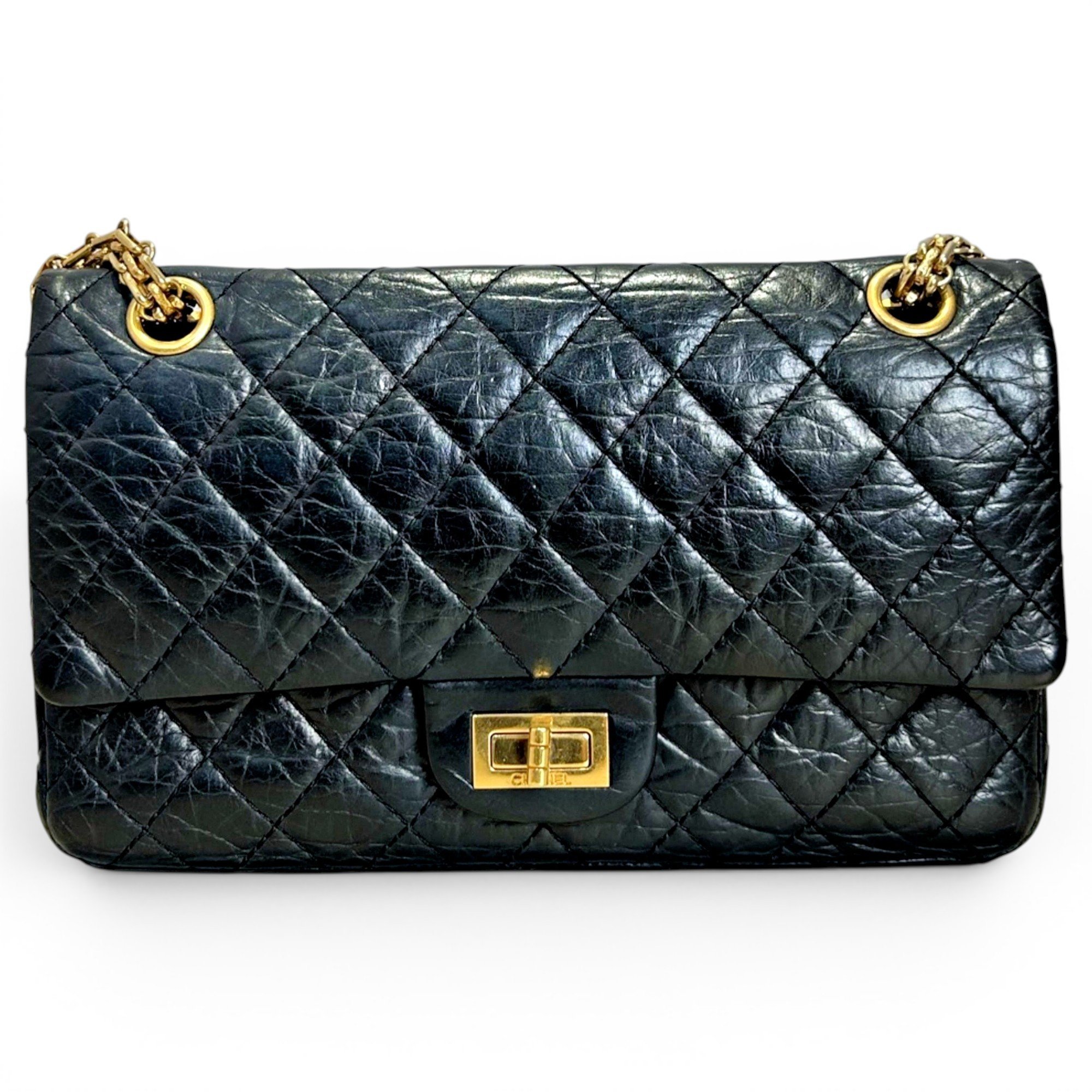 2.55 leather handbag