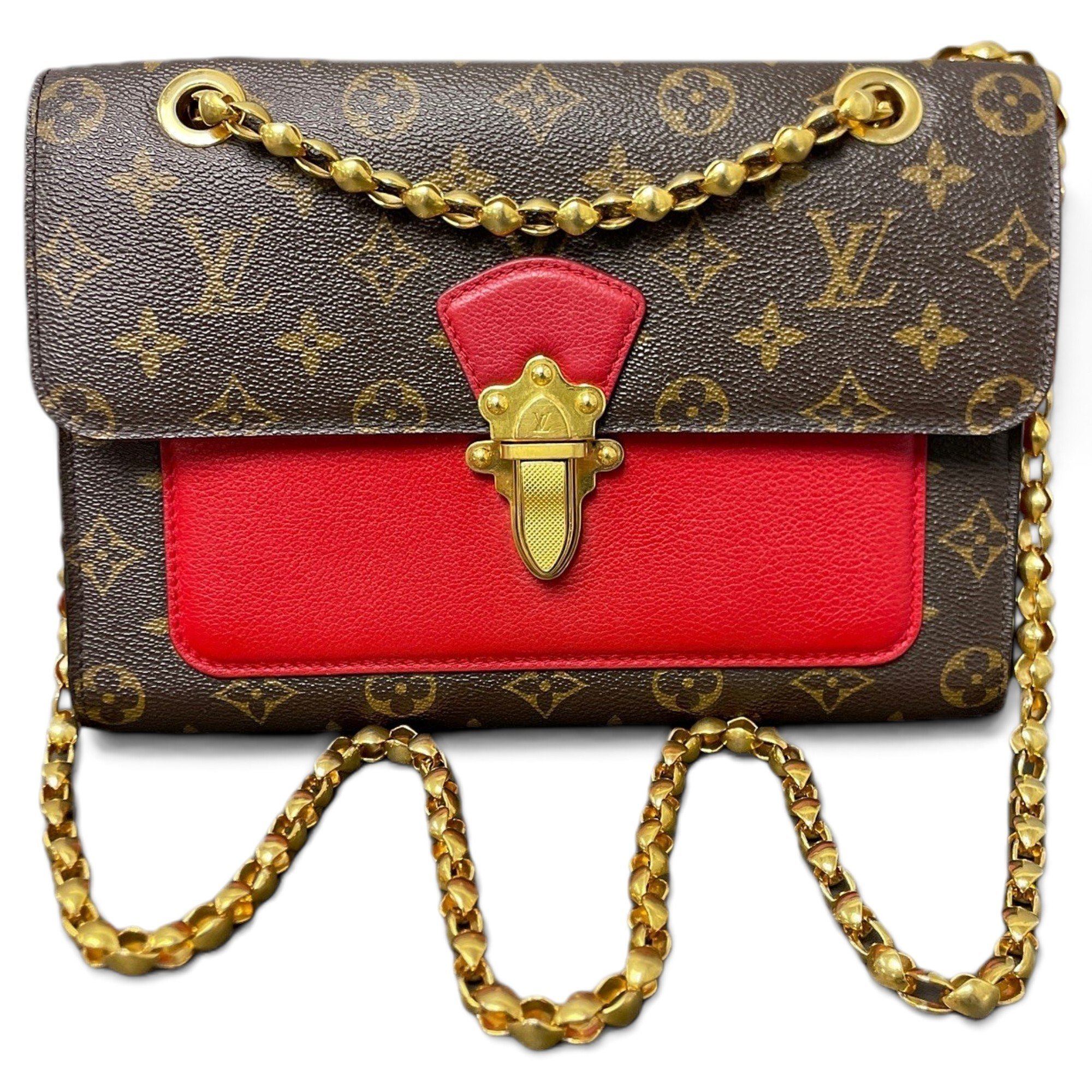 Victoire leather handbag
