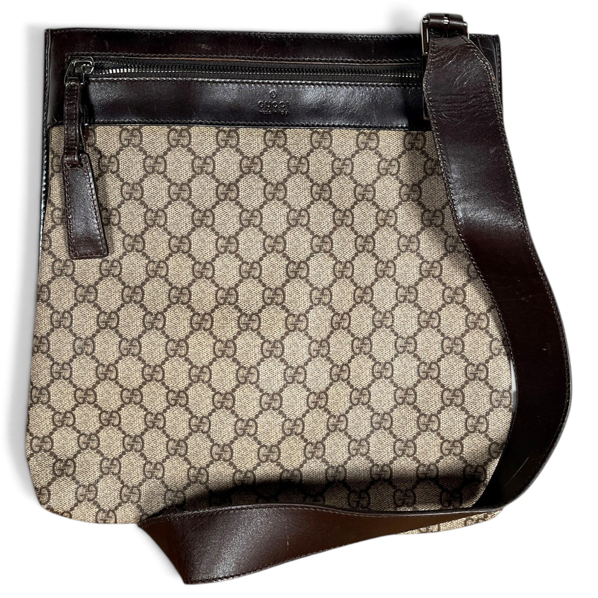 Leather crossbody bag