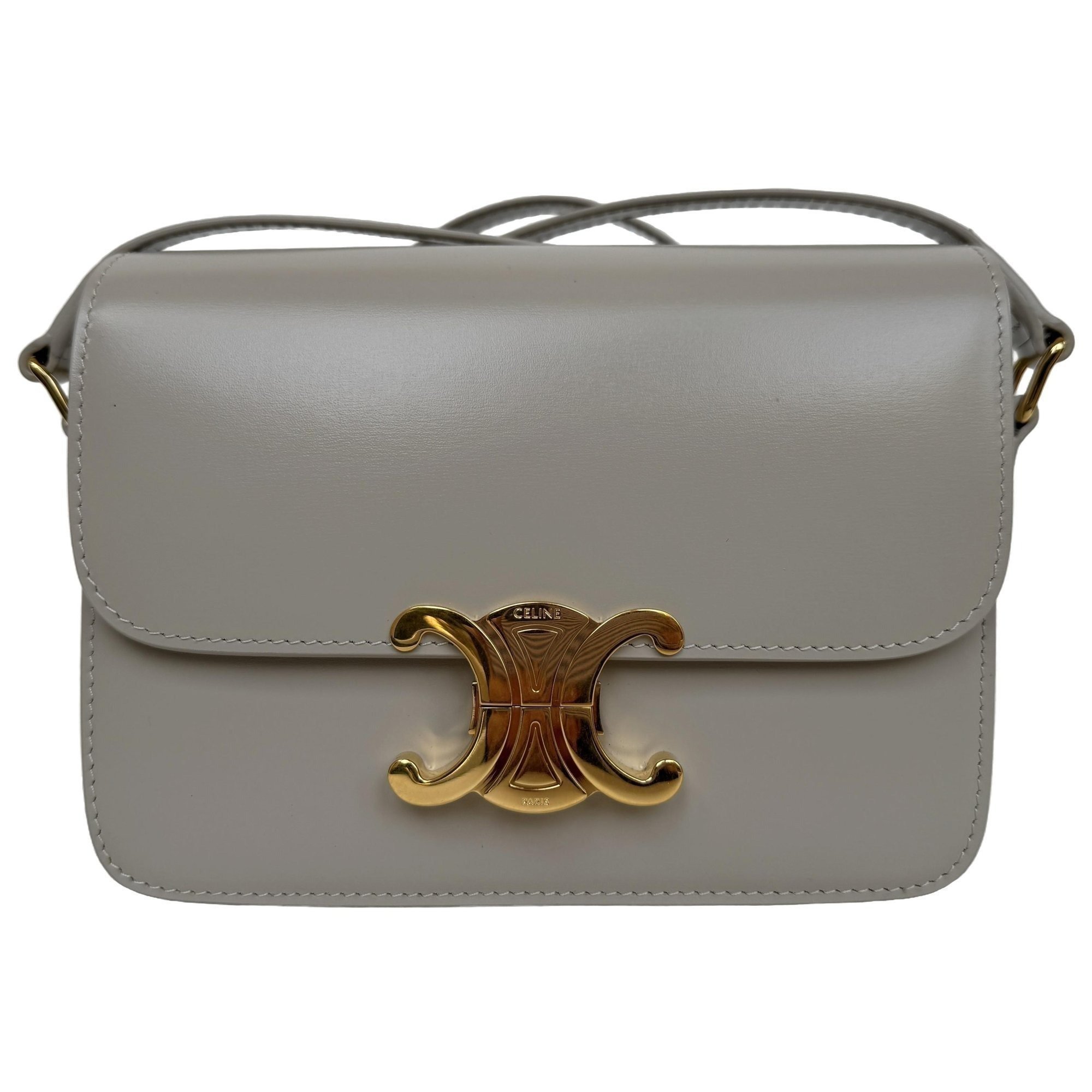 Triomphe leather bag