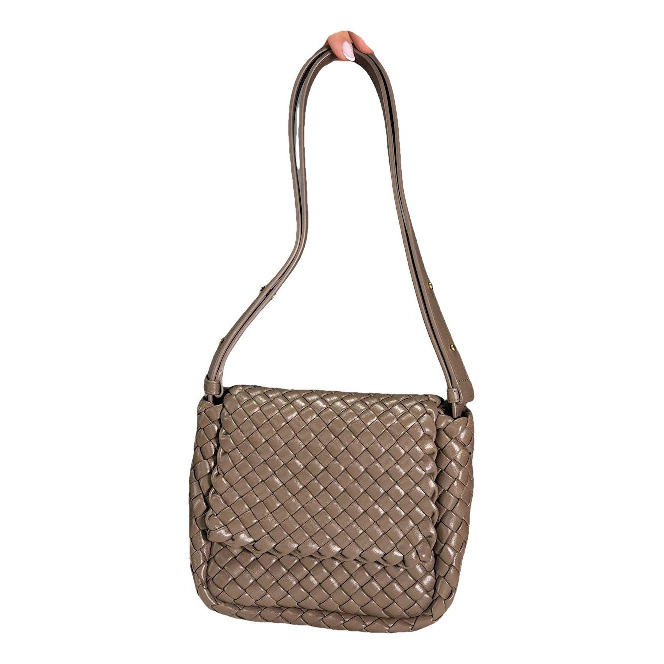 Leather crossbody bag