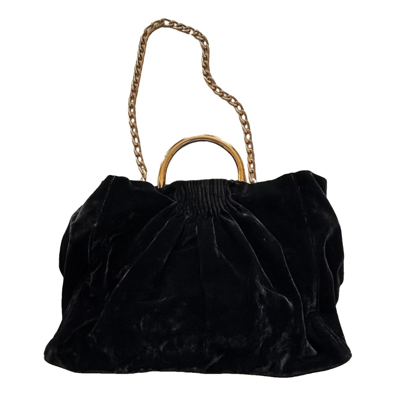Velvet handbag