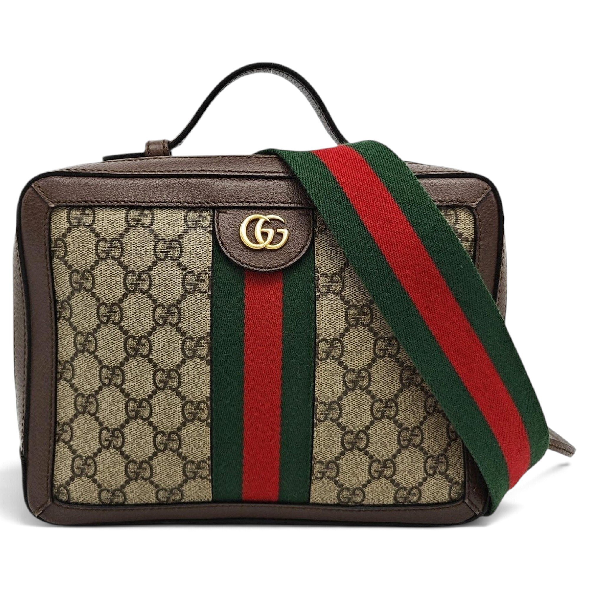 Ophidia leather handbag