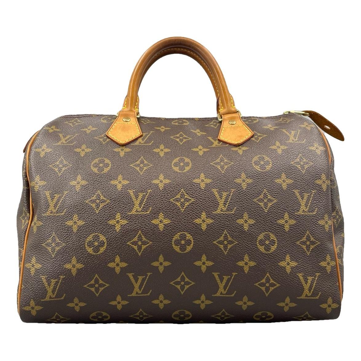Speedy leather handbag