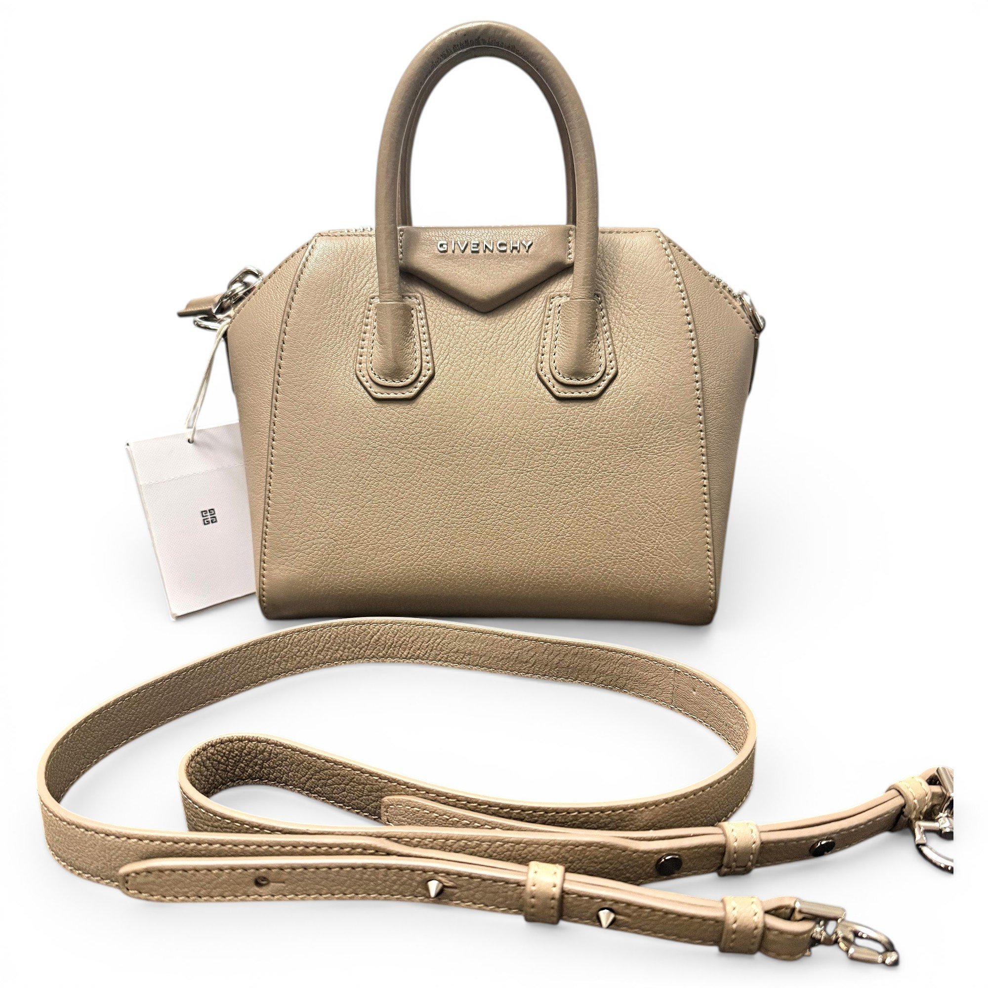 Antigona leather satchel
