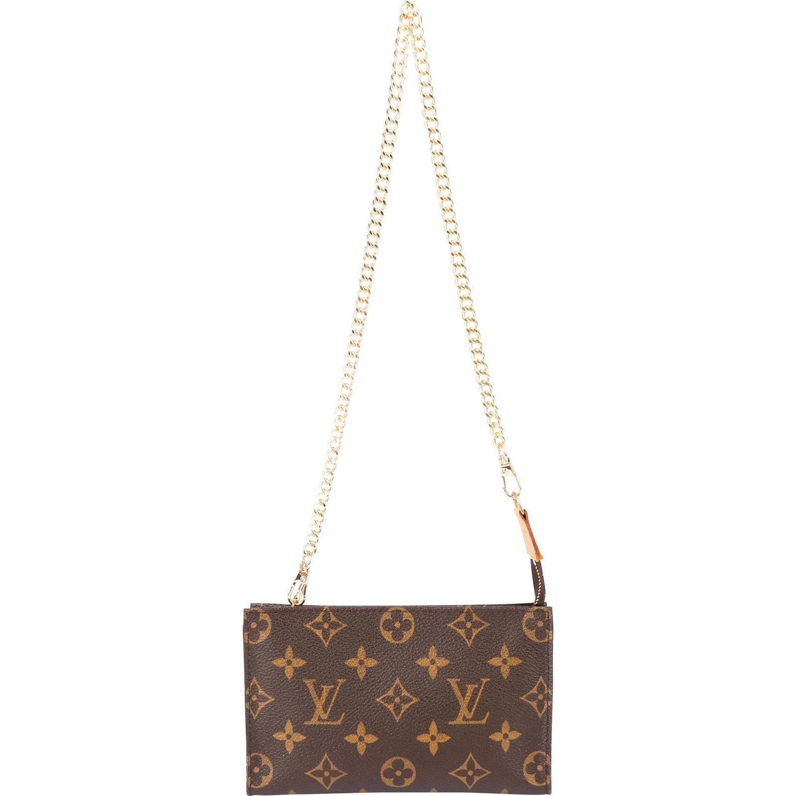 Pochette Accessoire leather handbag