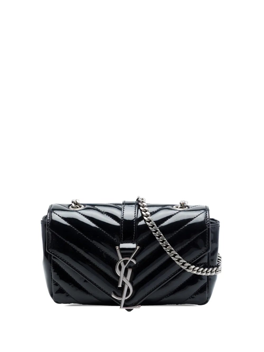2015 Baby Chevron Patent Classic Monogram Chain Bag crossbody bag
