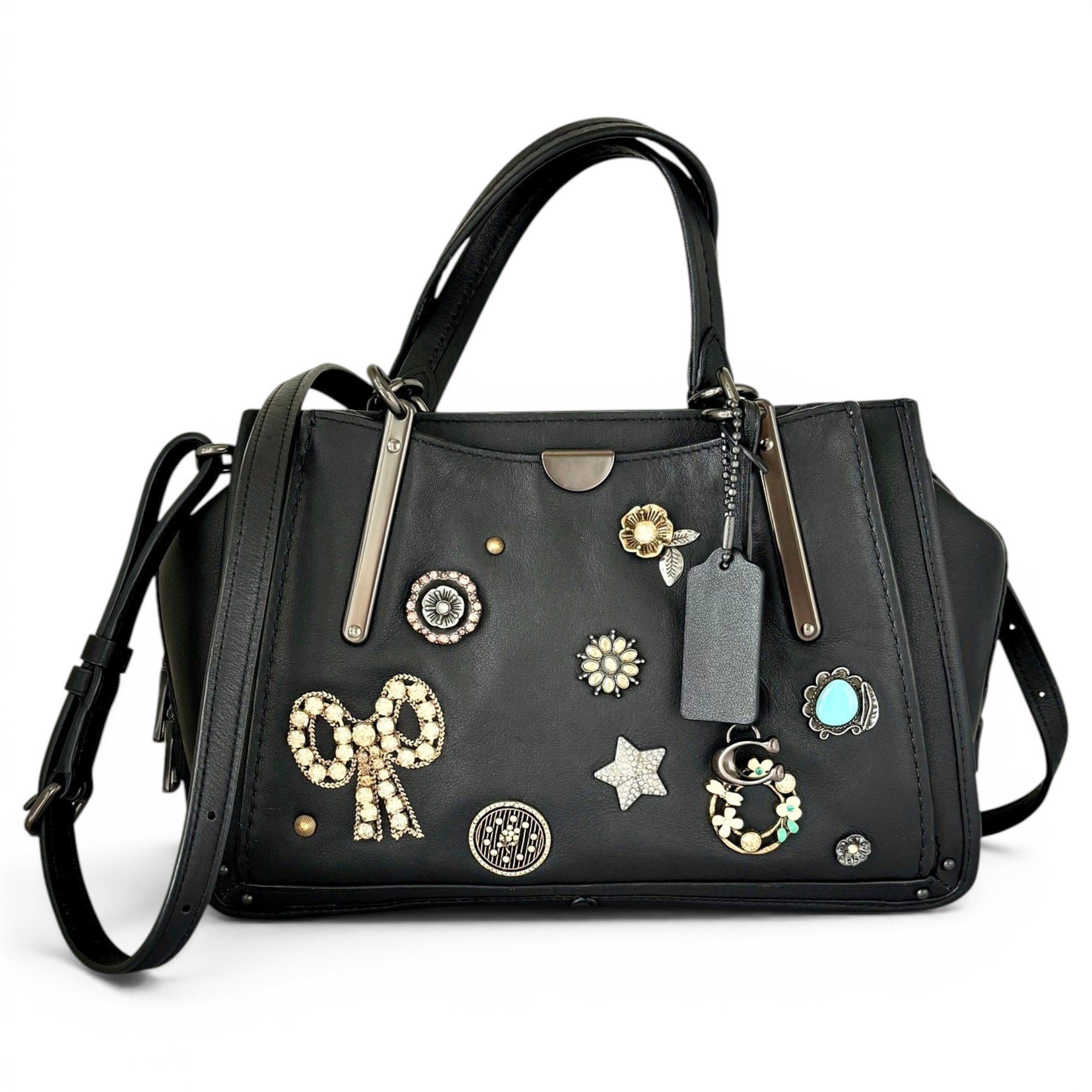 Leather crossbody bag