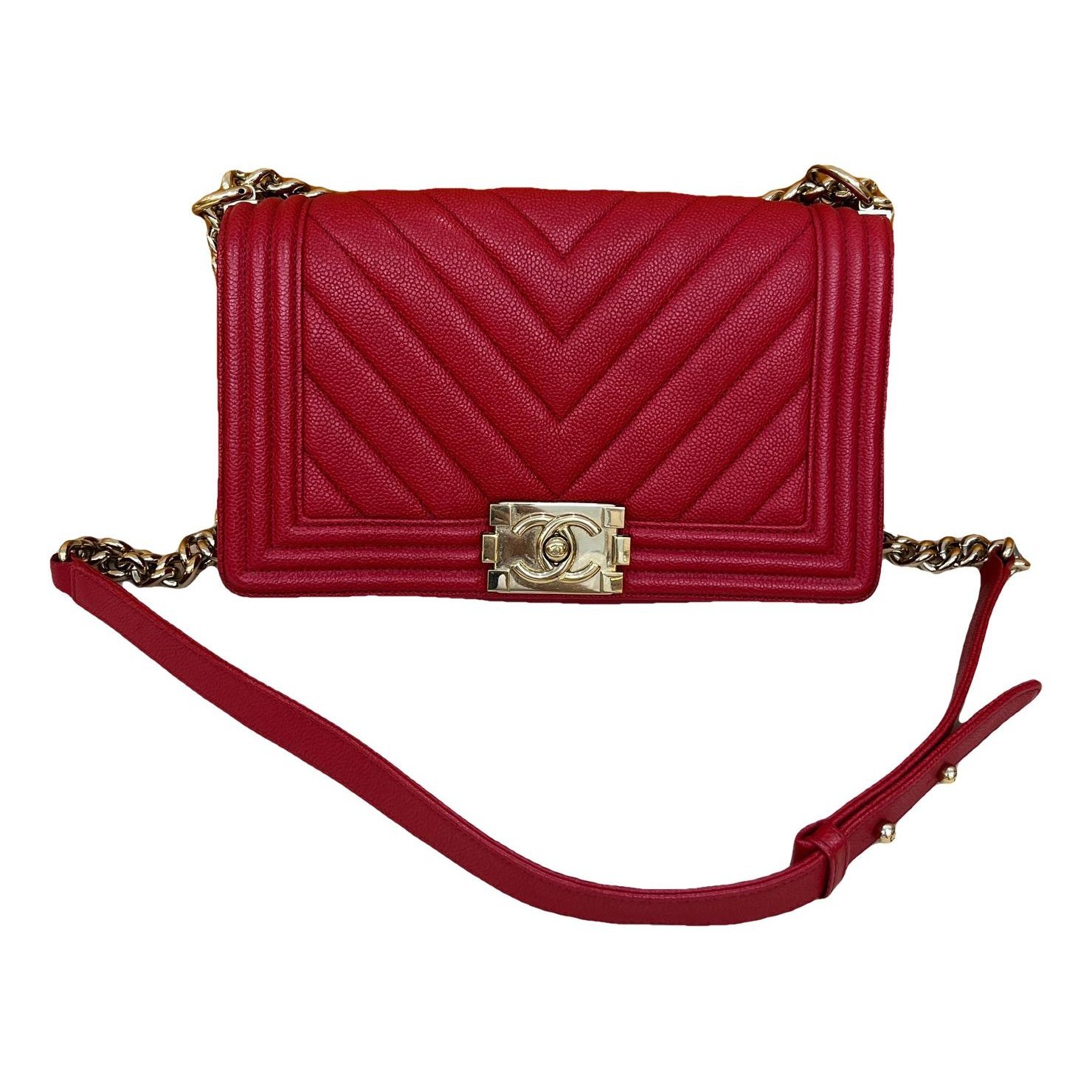 Boy leather crossbody bag