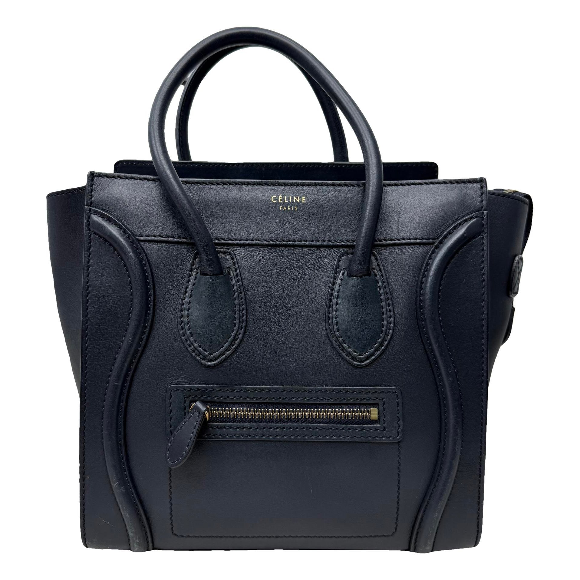 Luggage leather handbag