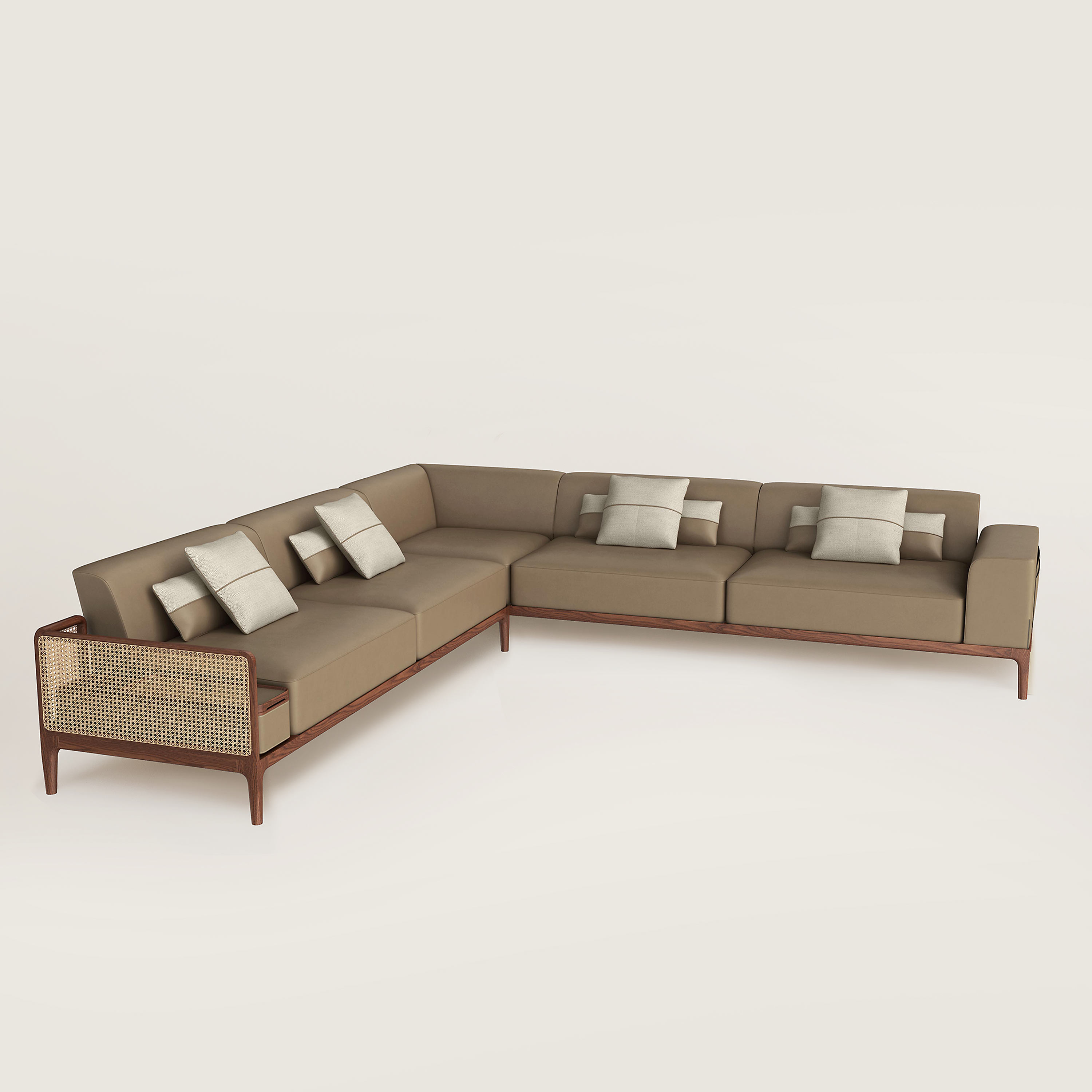 Sofa Sellier 5-seater corner