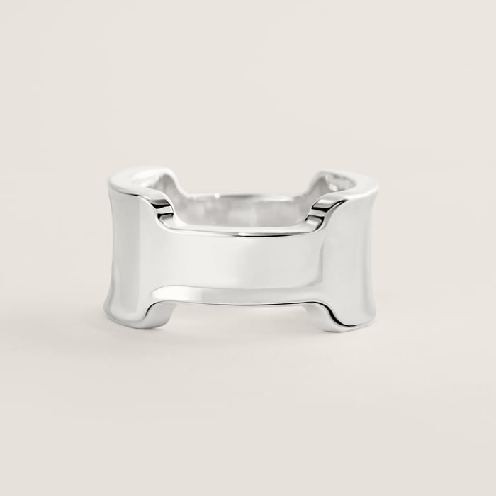 Sans Coloris Amazone Hermes Ring, Medium Model