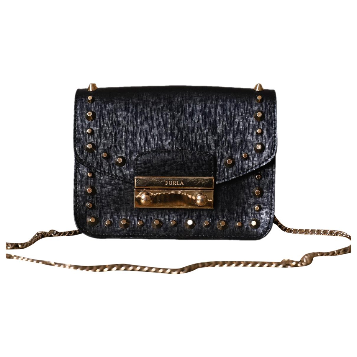 Metropolis leather crossbody bag