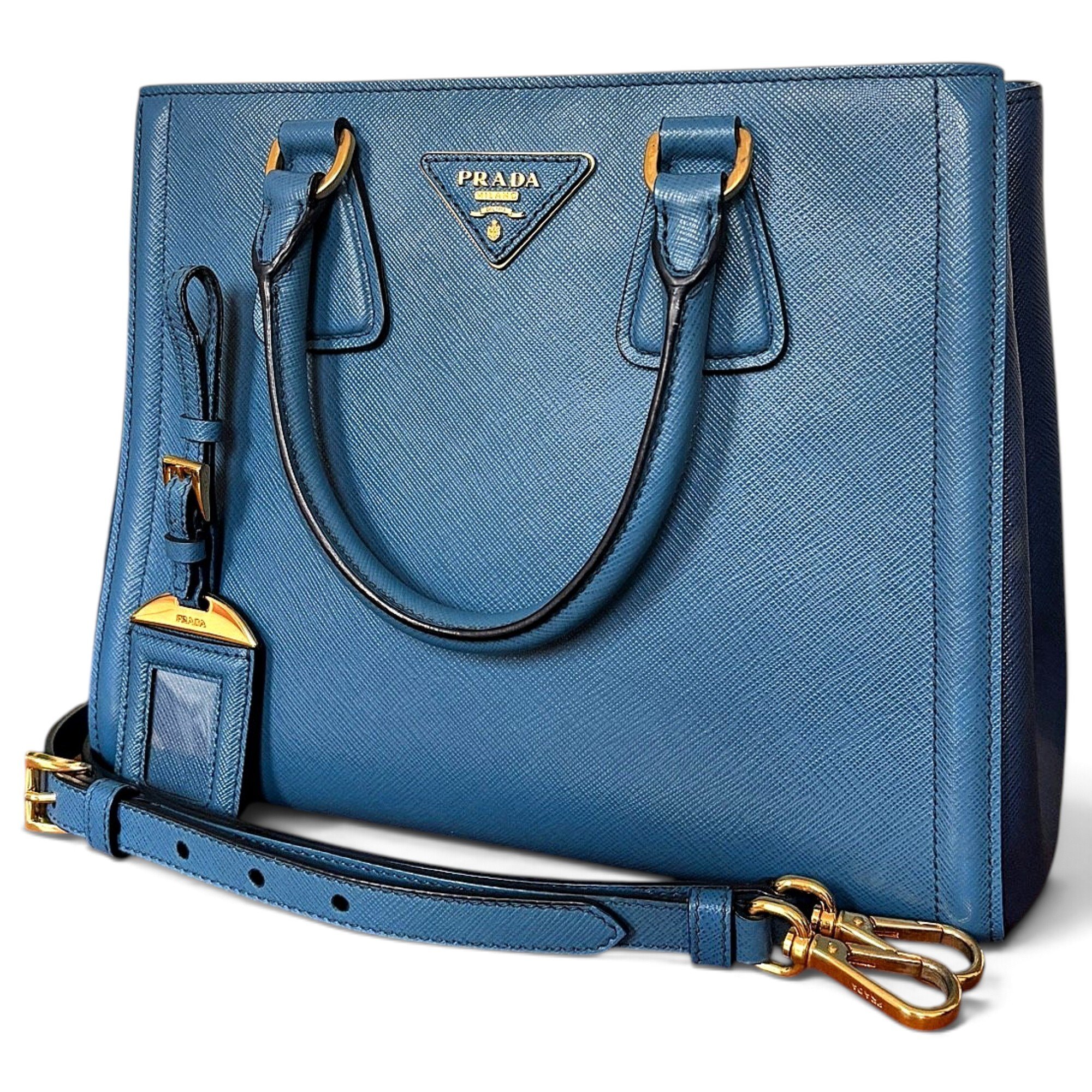 Galleria leather handbag