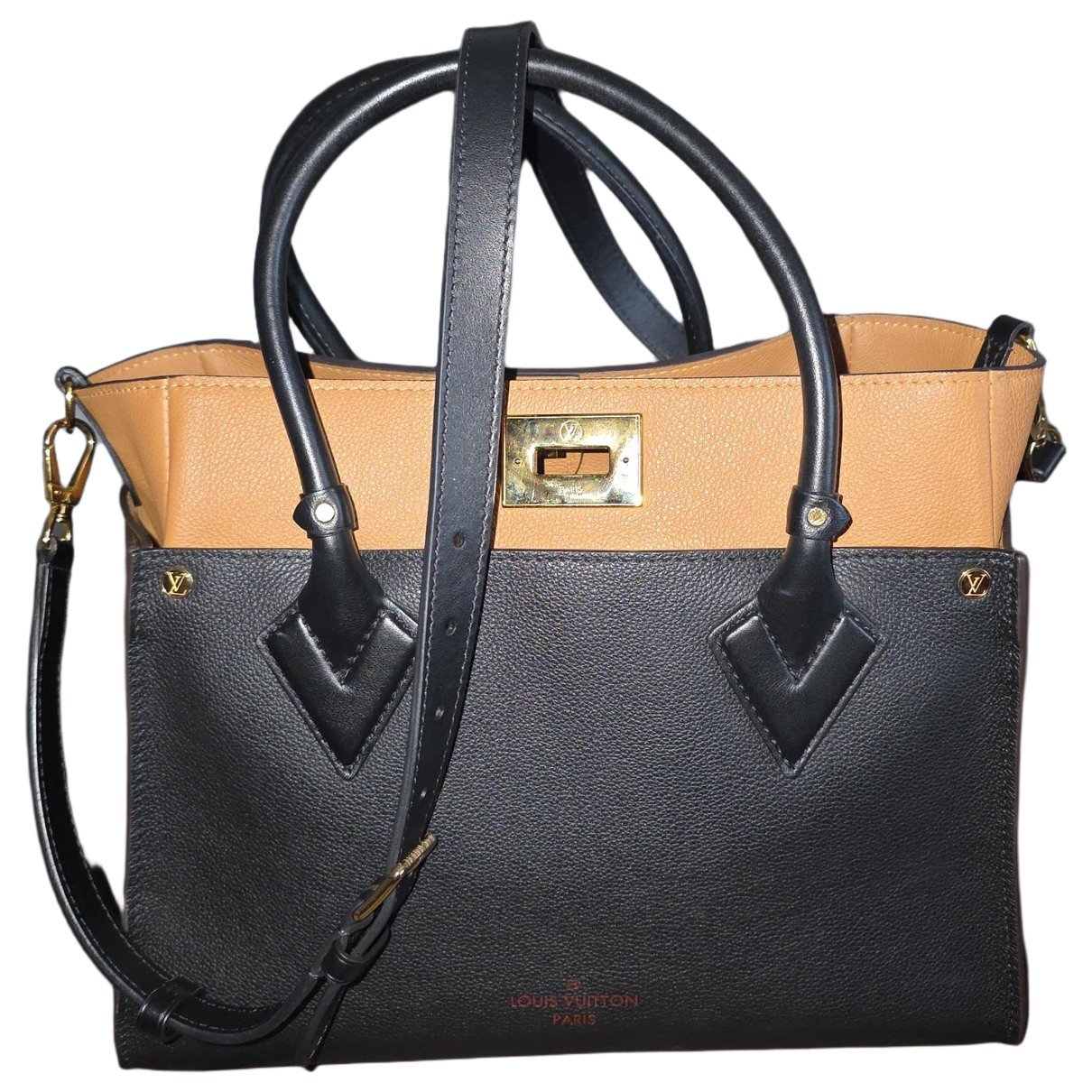On My Side leather crossbody bag