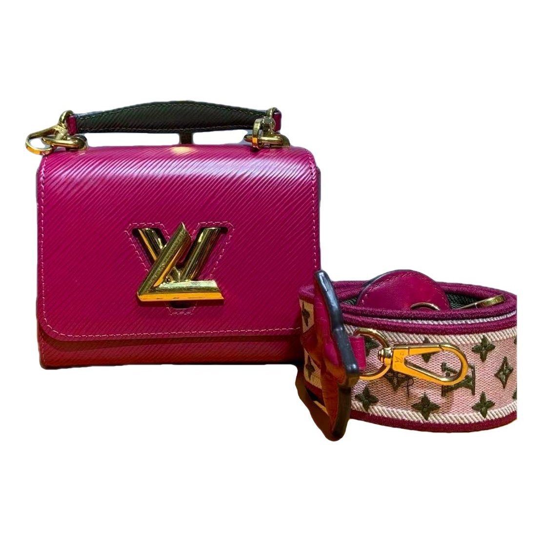 Twist One Handle leather handbag